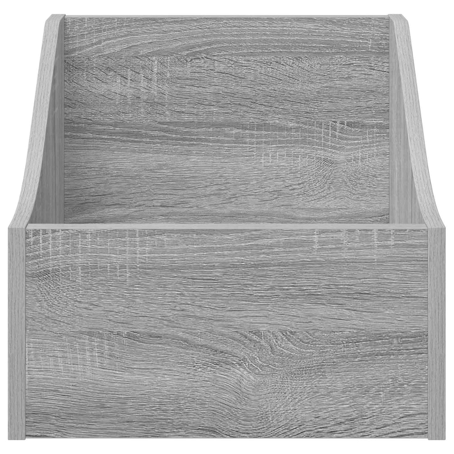 LP Record Box 2 pcs Grey Sonoma 37 x 33 x 32 cm Engineered Wood