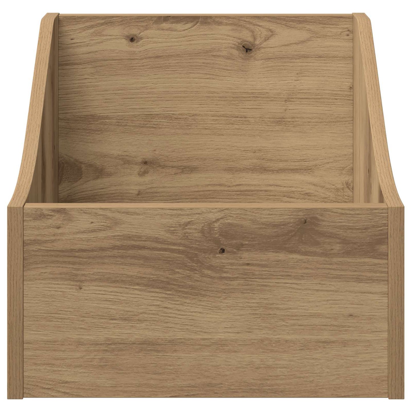 LP Record Box Artisan Oak 37 x 33 x 32 cm Engineered Wood