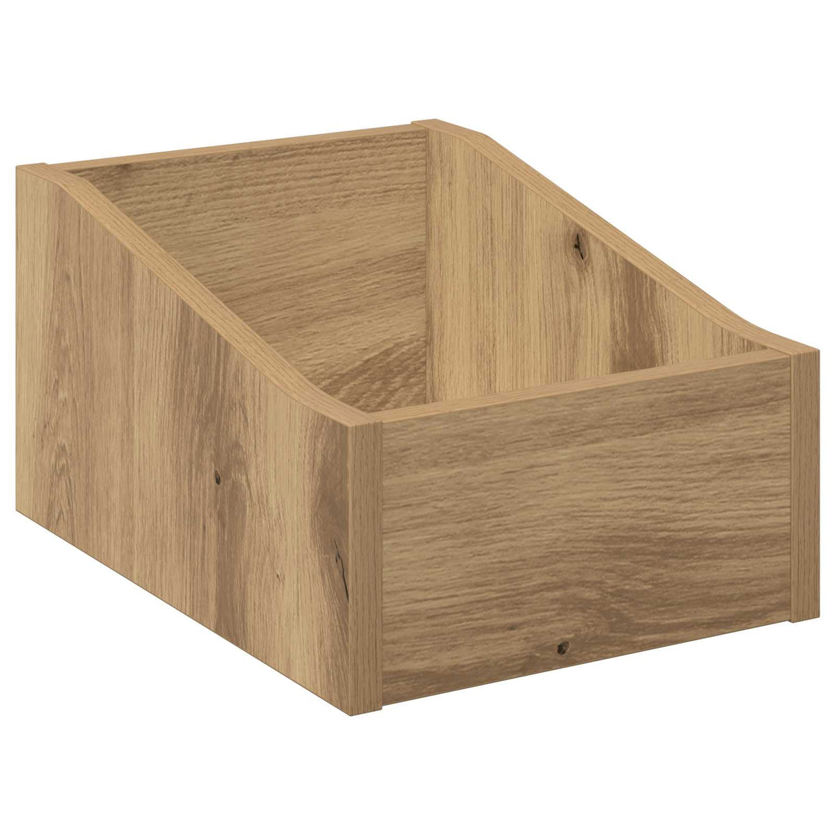 LP Record Box Artisan Oak 23 x 33 x 16 cm Engineered Wood