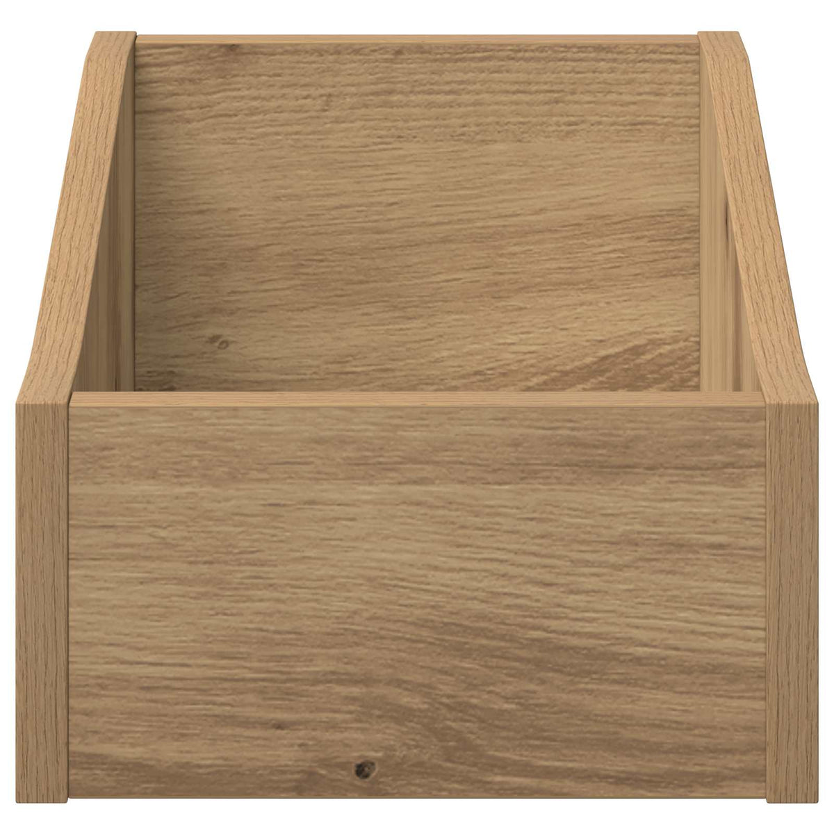 LP Record Box Artisan Oak 23 x 33 x 16 cm Engineered Wood