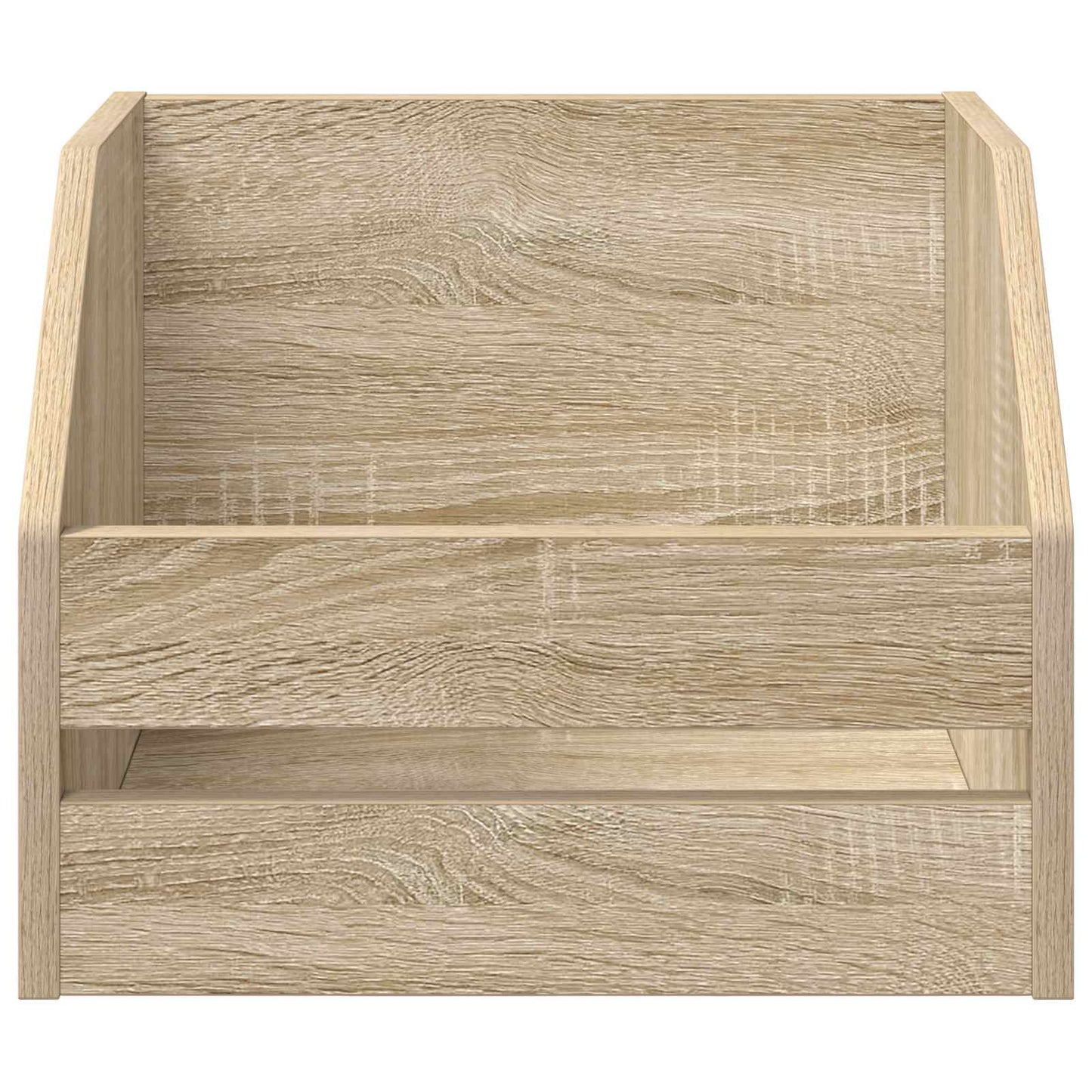 Vinyl Album Box 2 pcs Sonoma Oak 38 x 30 x 29 cm