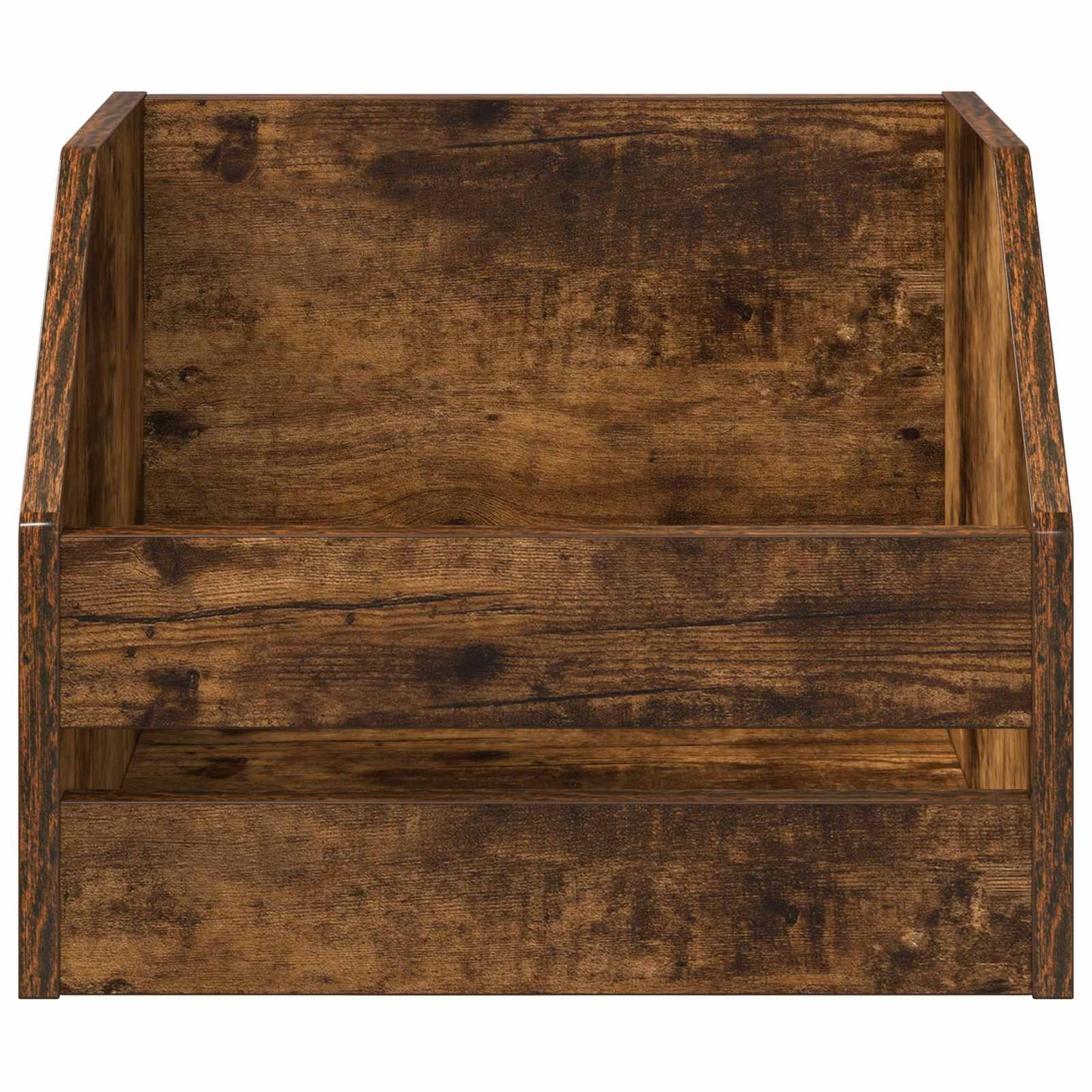 Vinyl Album Box 2 pcs Smoked Oak 38 x 30 x 29 cm