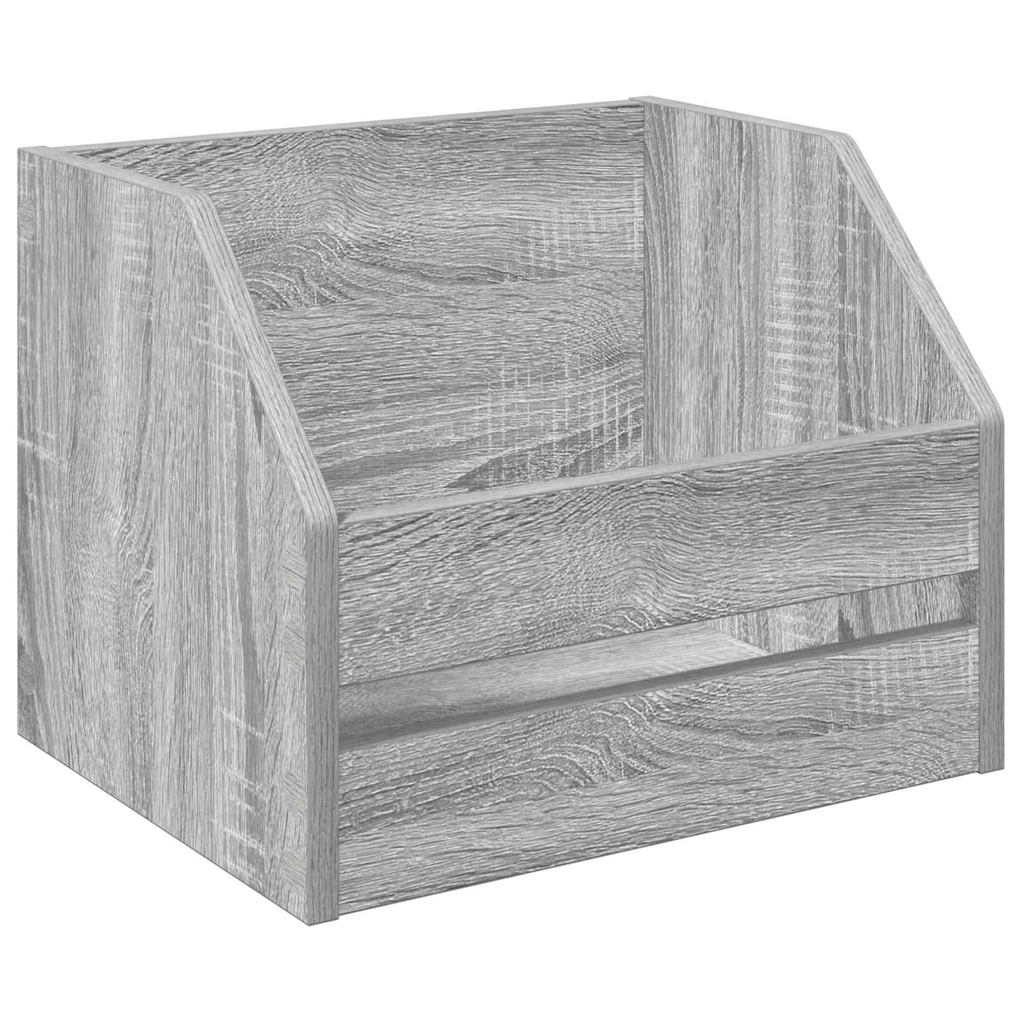 Vinyl Album Box 2 pcs Grey Sonoma 38 x 30 x 29 cm