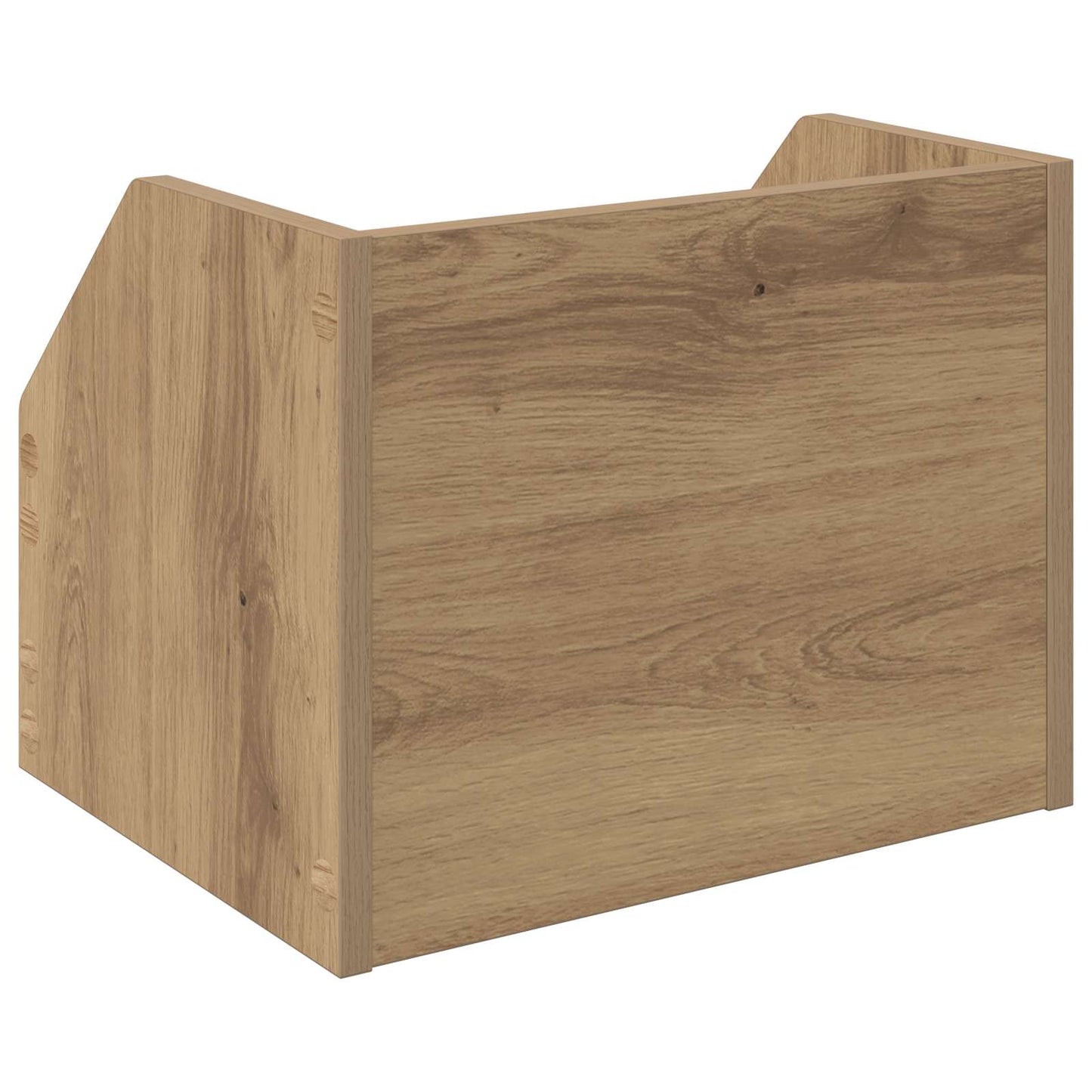 Vinyl Album Box Artisan Oak 38 x 30 x 29 cm Engineered Wood