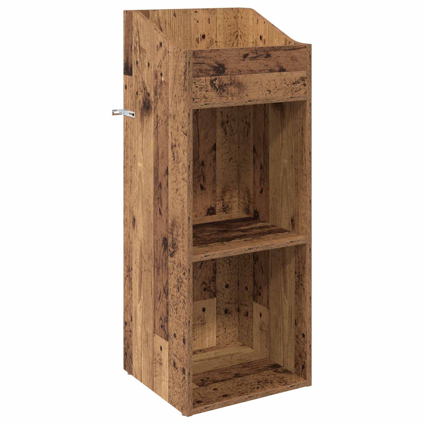 Record Cabinet Old Wood 36 x 36 x 95.5 cm Engineered Wood