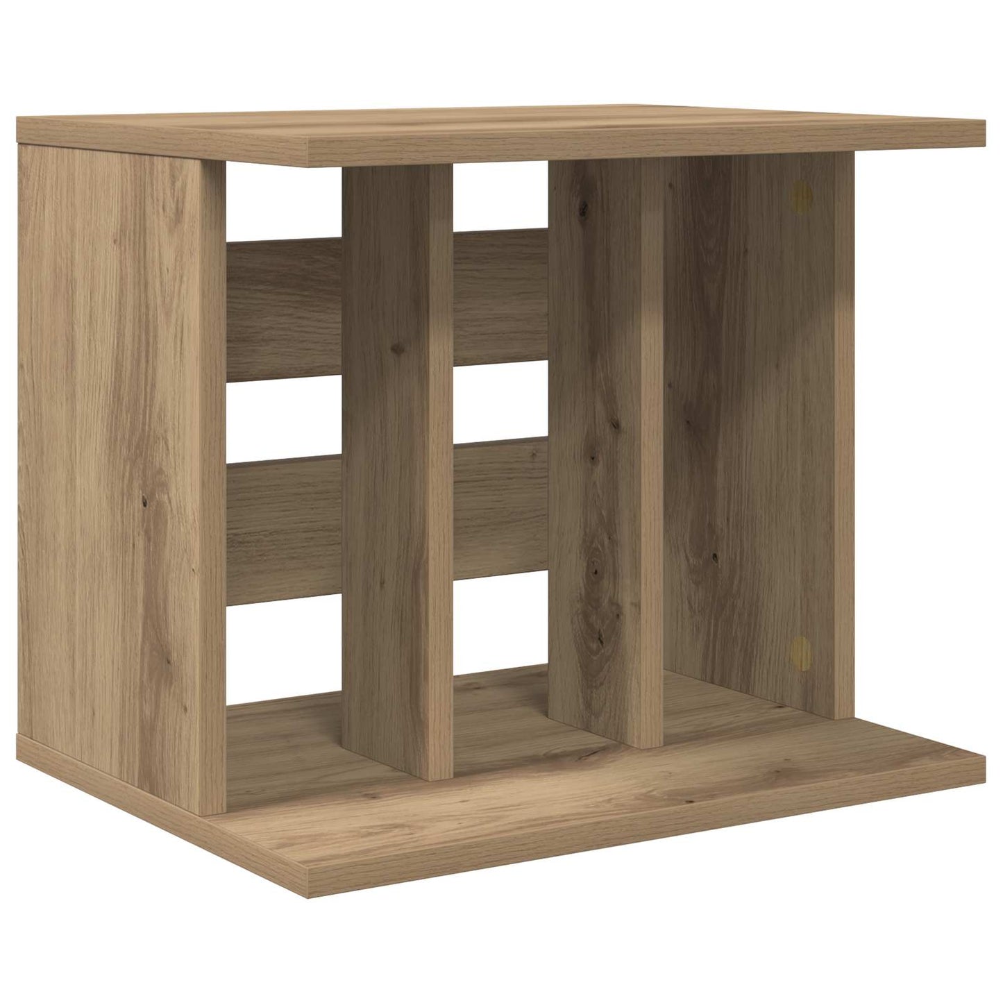 Vinyl Record Storage Artisan Oak 42 x 33 x 36 cm