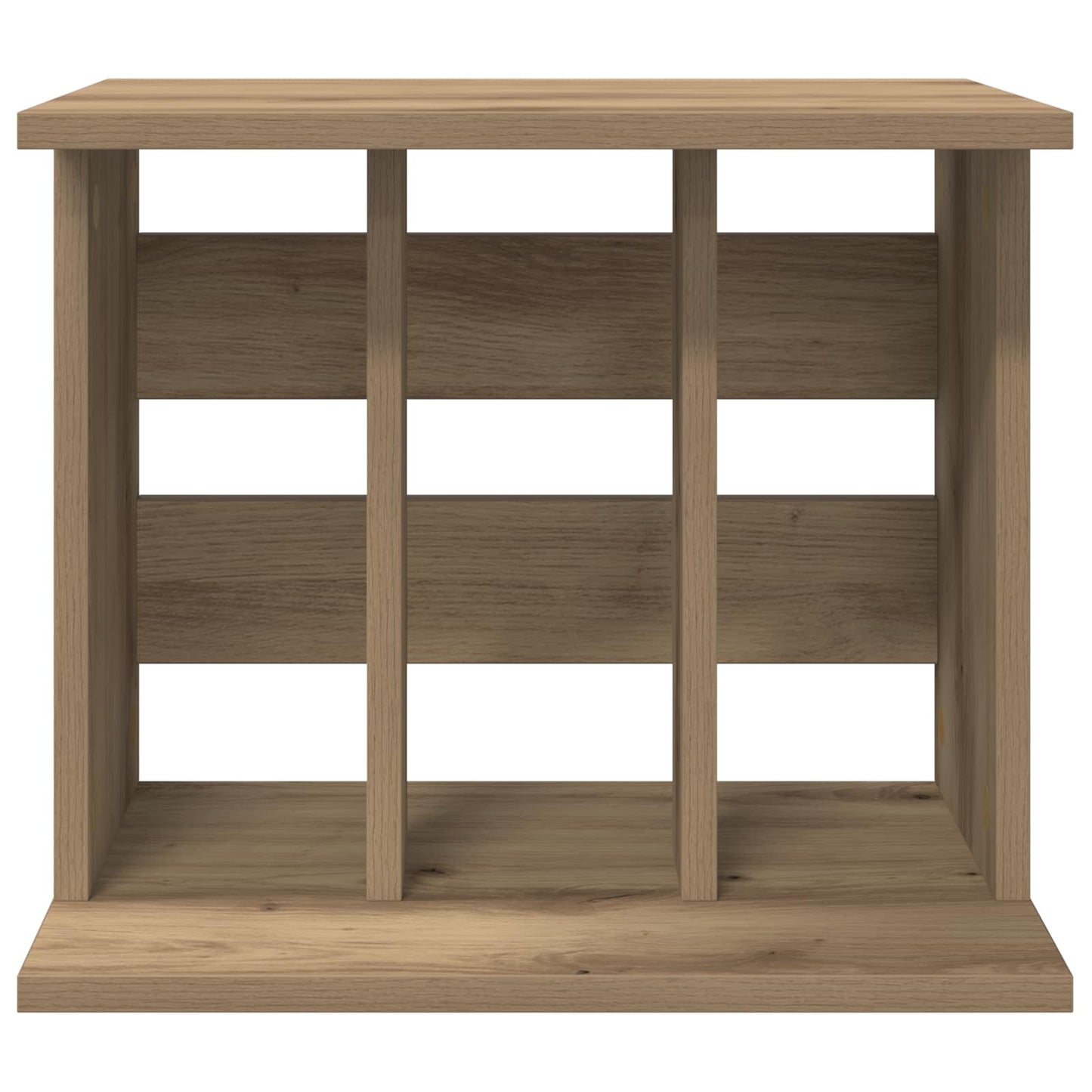 Vinyl Record Storage Artisan Oak 42 x 33 x 36 cm