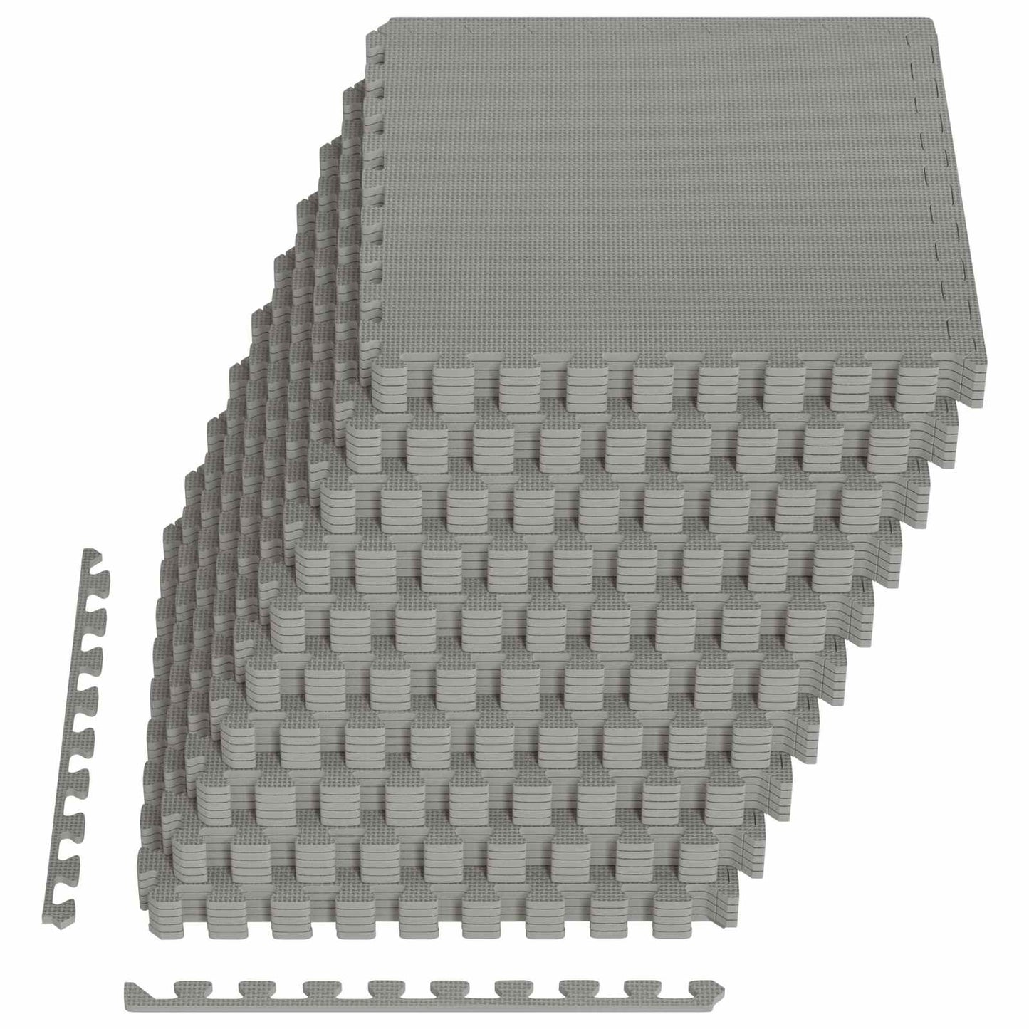 Floor Mats 40 pcs Grey 14.4 m² EVA Foam