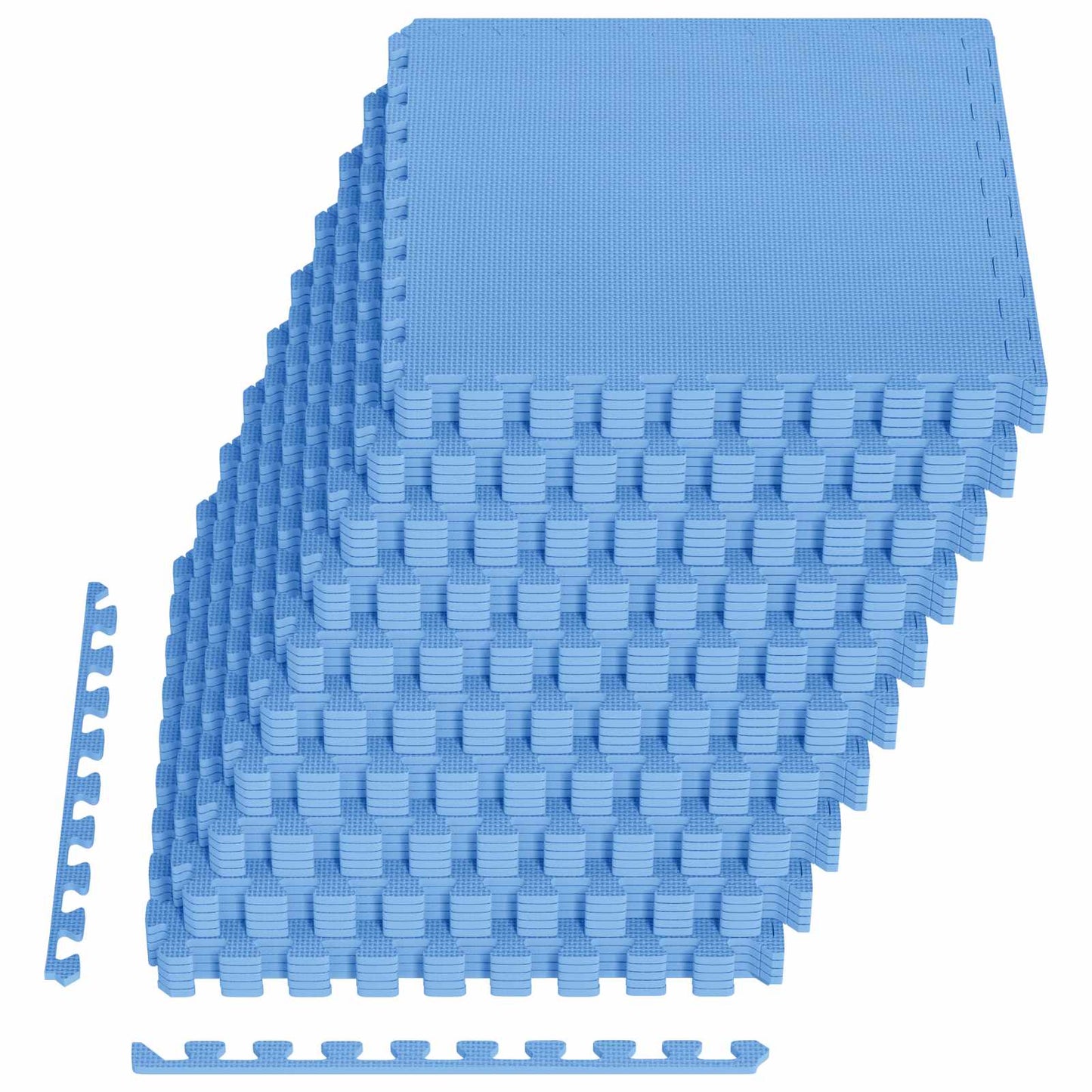 Floor Mats 50 pcs Blue 18 m² EVA Foam