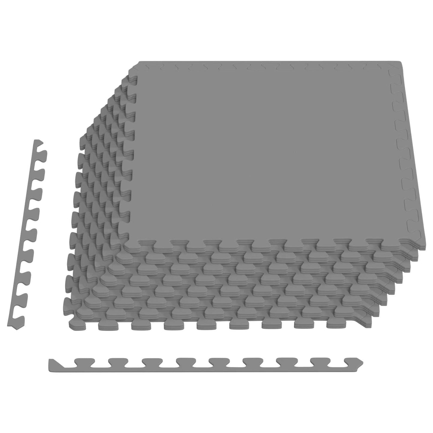 Floor Mats 24 pcs Grey 8.64 m² EVA Foam