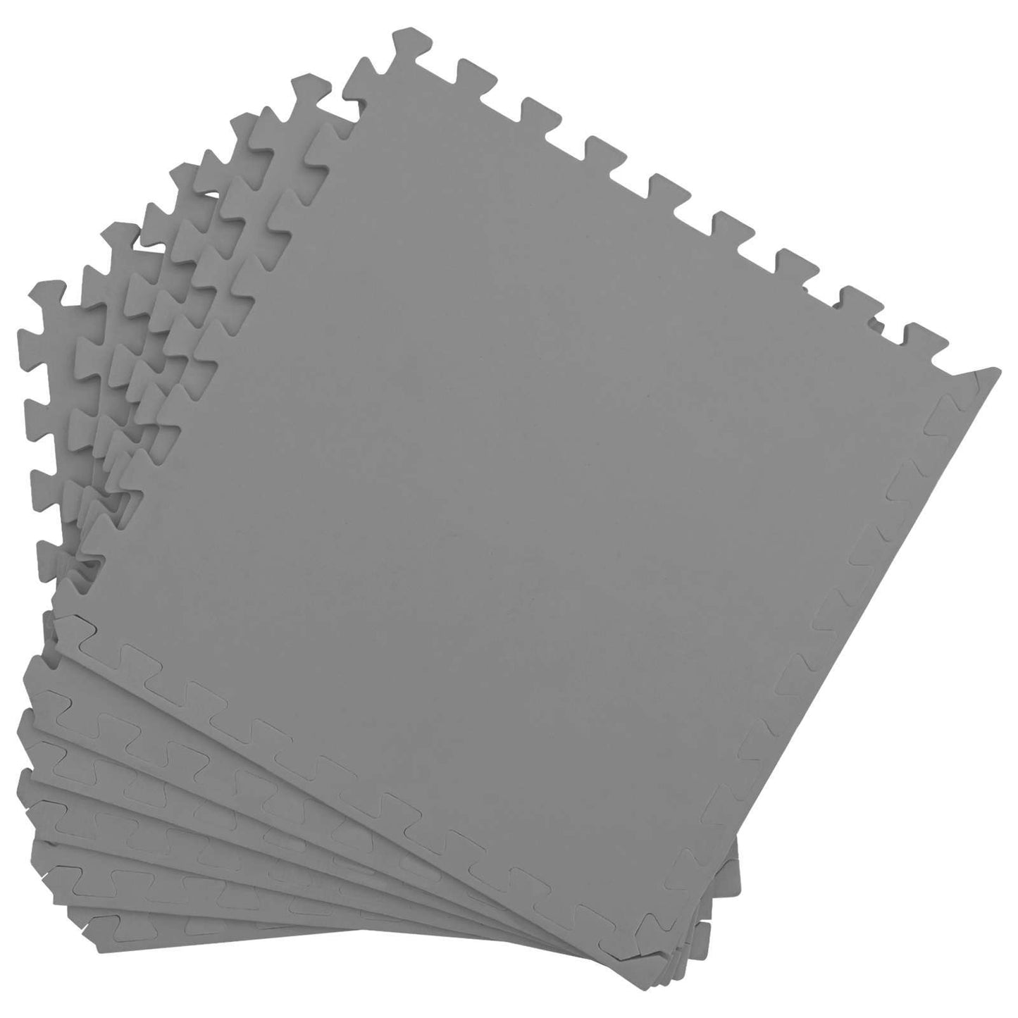 Floor Mats 50 pcs Grey 18 m² EVA Foam