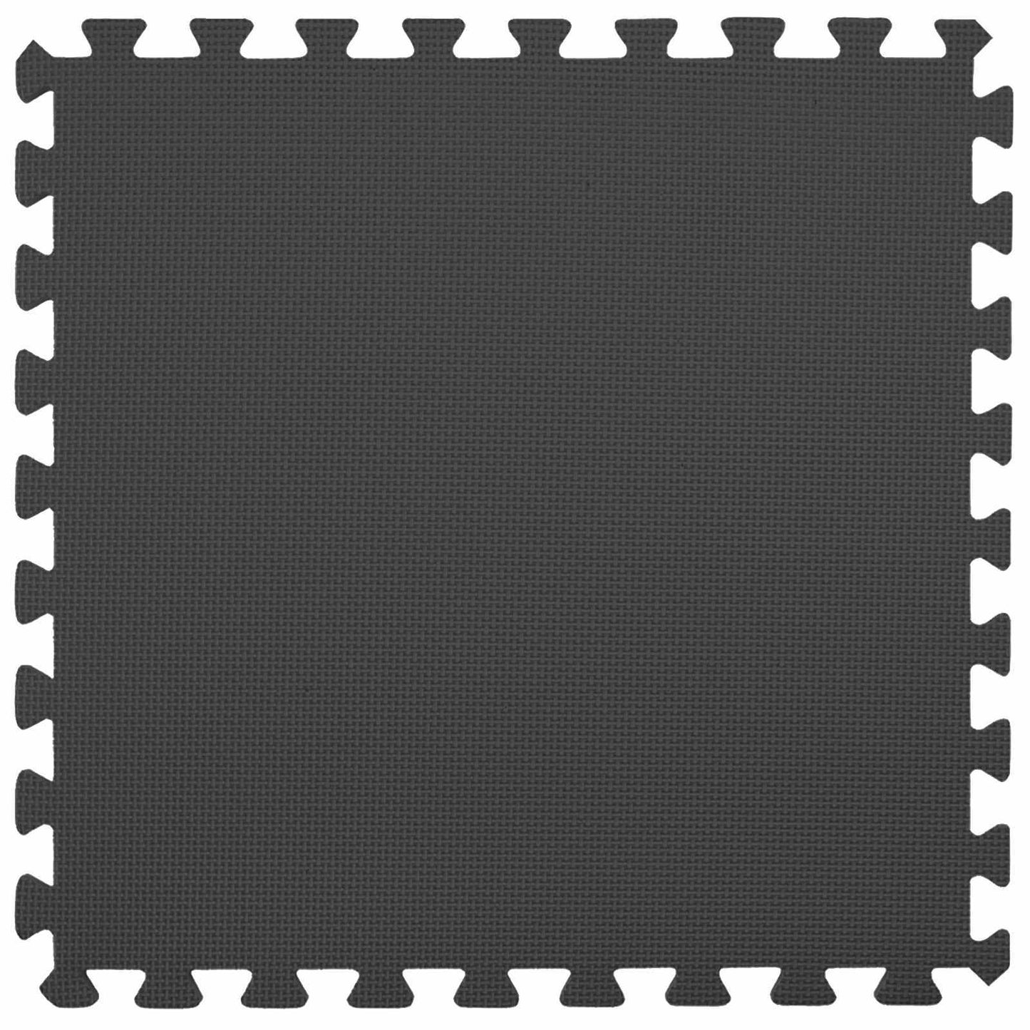 Pool Ground Mat 25 pcs Ø 292 cm Round EVA Foam Black