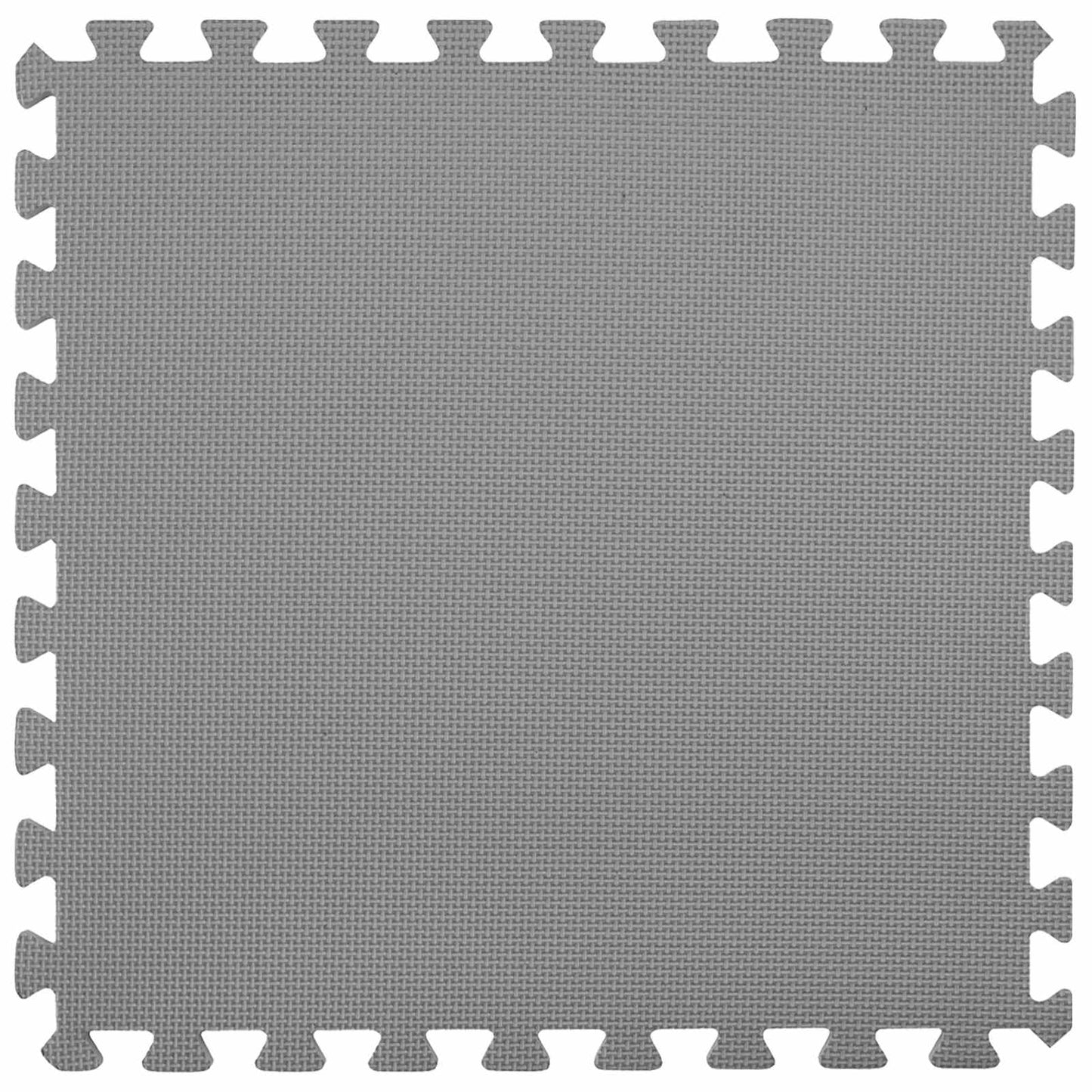 Pool Ground Mat 36 pcs Ø 350 cm Round EVA Foam Grey