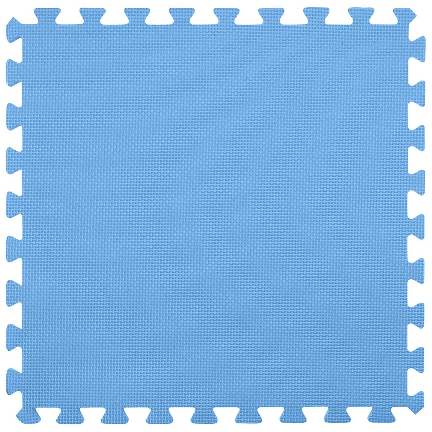 Pool Ground Mat 49 pcs Ø 408 cm Round EVA Foam Blue