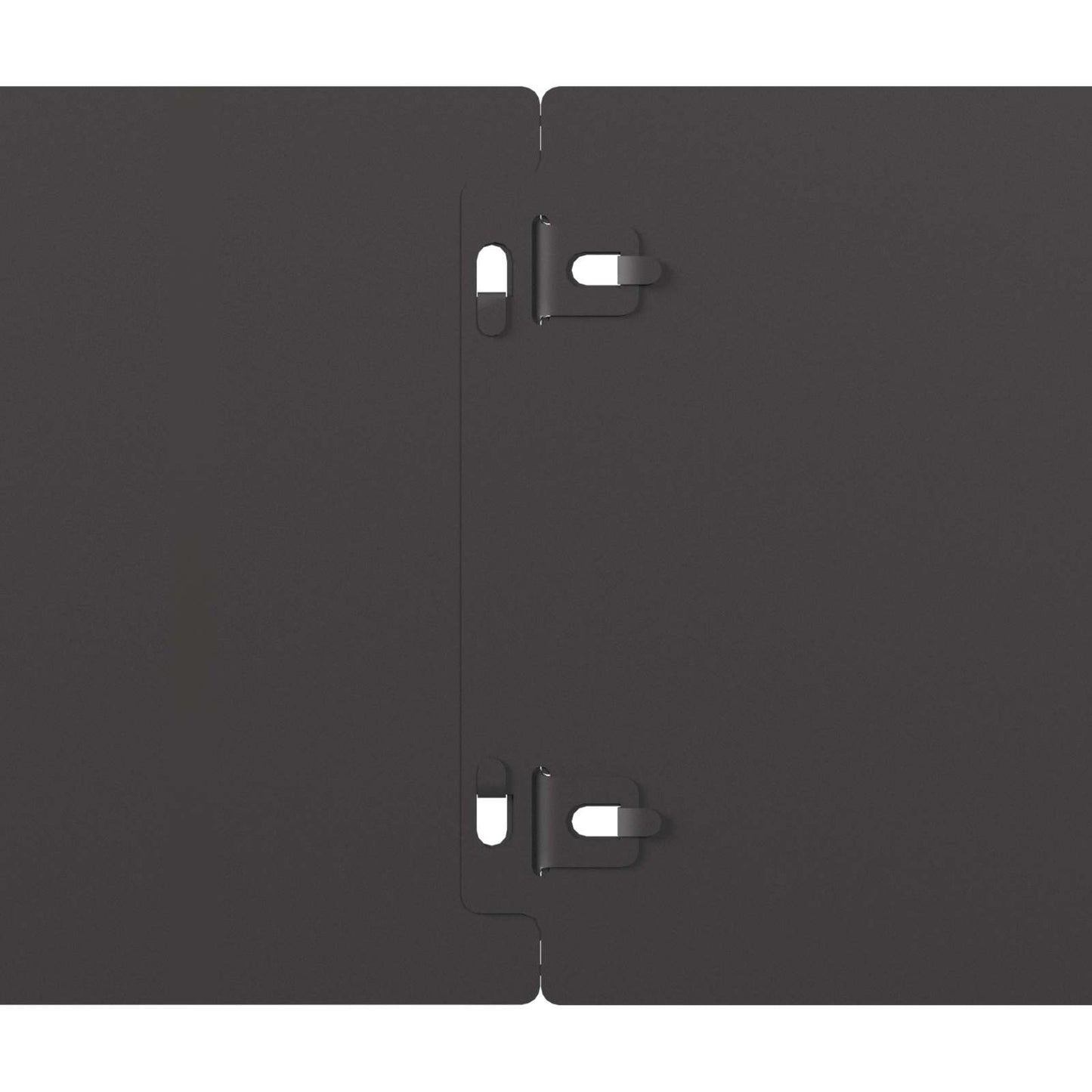 Lawn Edging 30 pcs 15 x 103 cm Steel Black