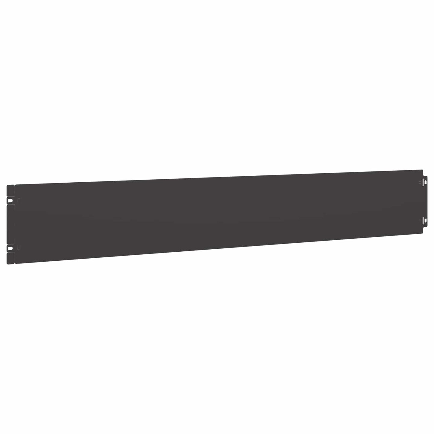 Lawn Edging 30 pcs 15 x 103 cm Steel Black