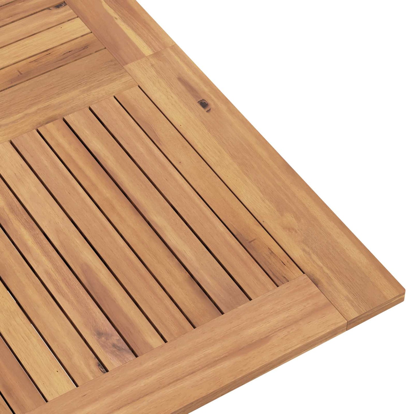 Garden Set 5 pcs Brown Solid Teak Wood