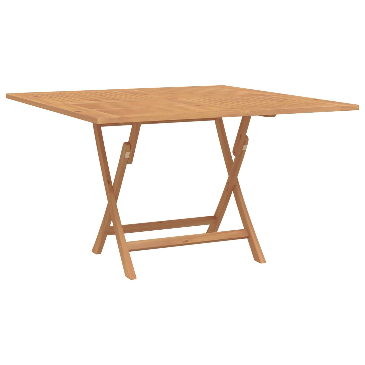 Garden Bistro Set Folding 3 pcs Brown Soild Teak Wood