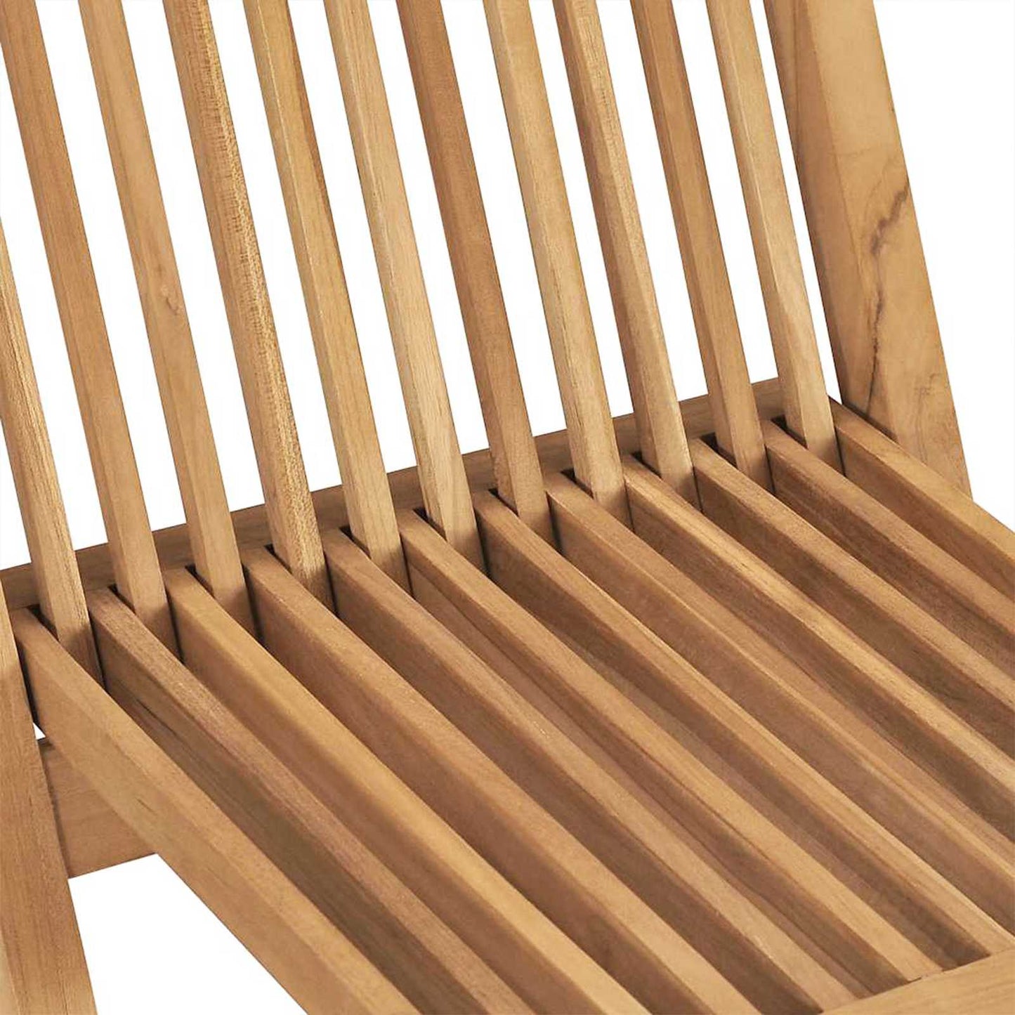 Garden Set 5 pcs Brown Soild Teak Wood