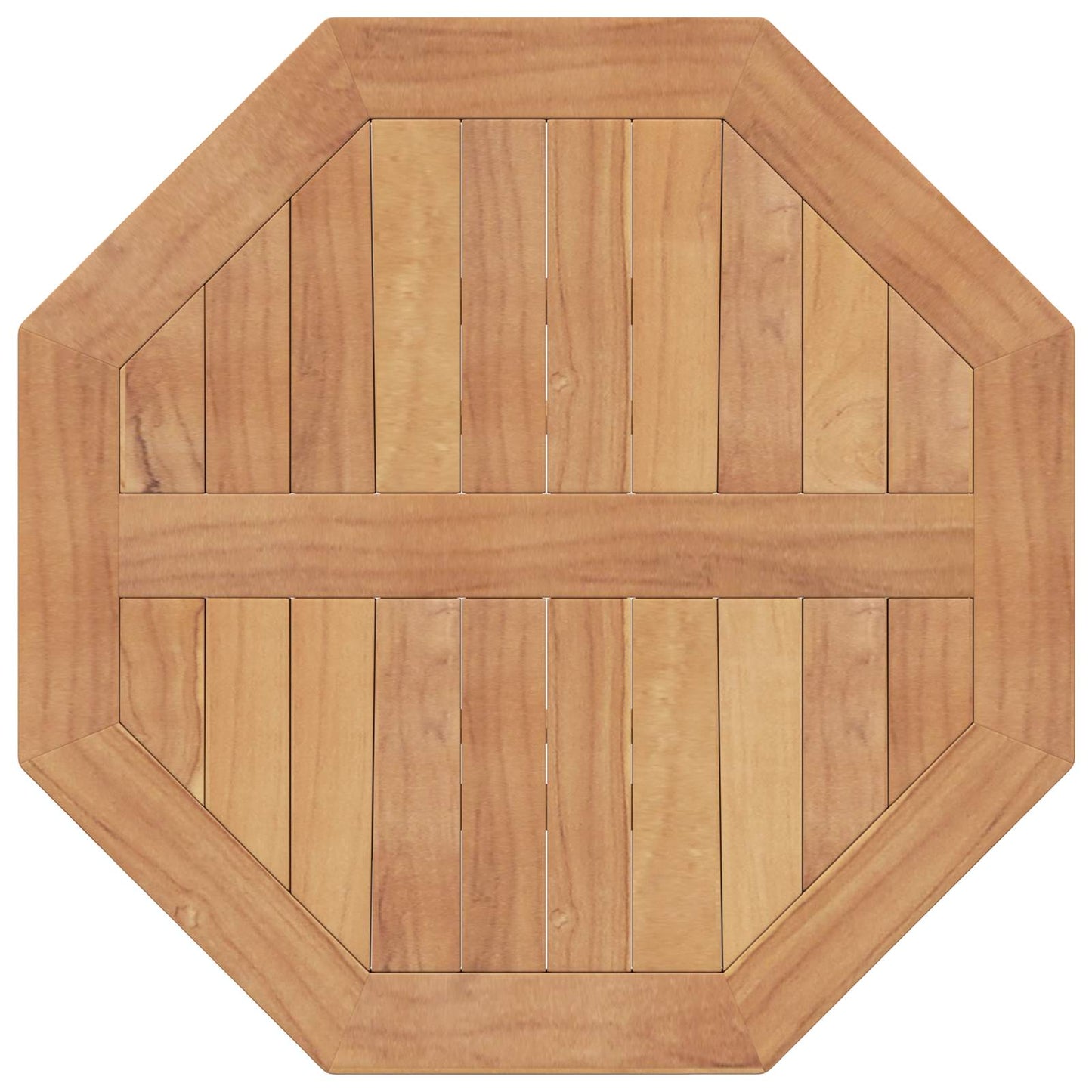 Garden Set 5 pcs Brown Soild Teak Wood