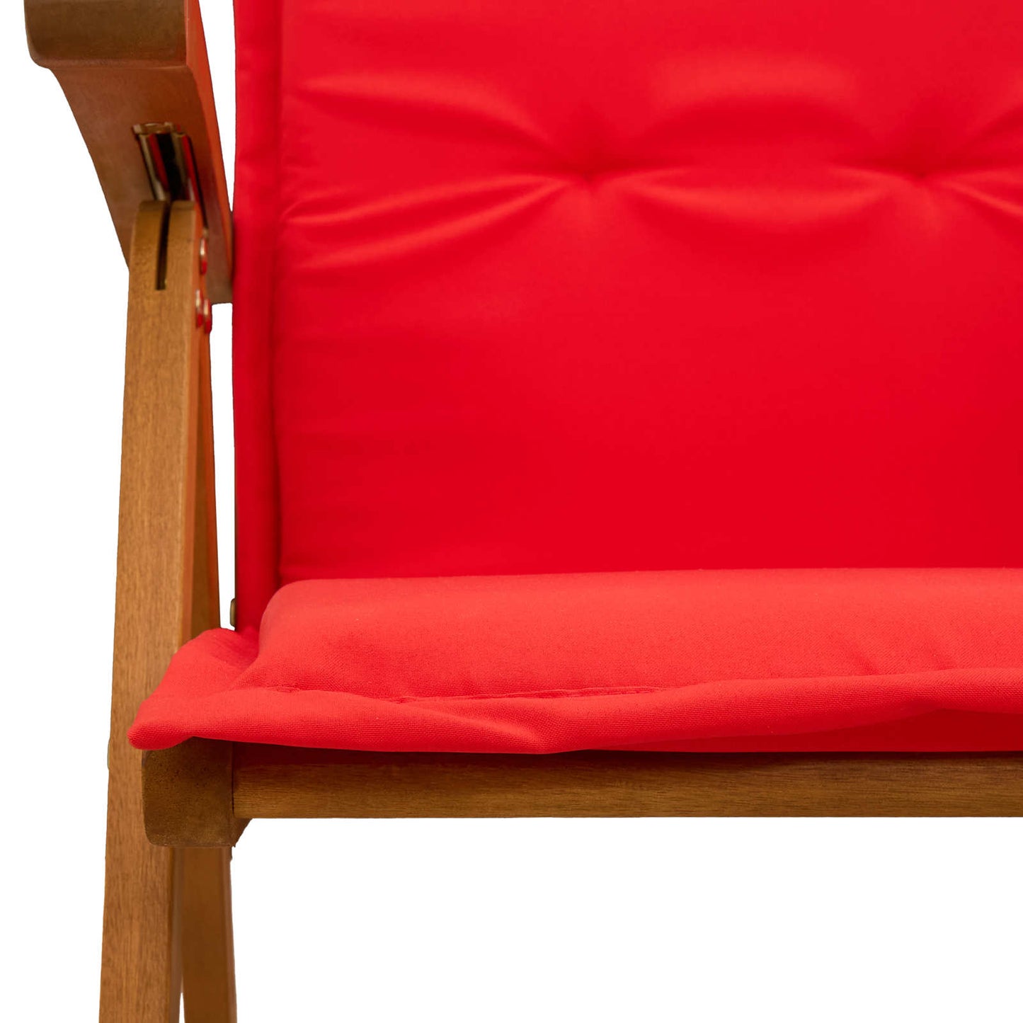 Reclining Garden Chairs 6 pcs Natural Solid Acacia Wood