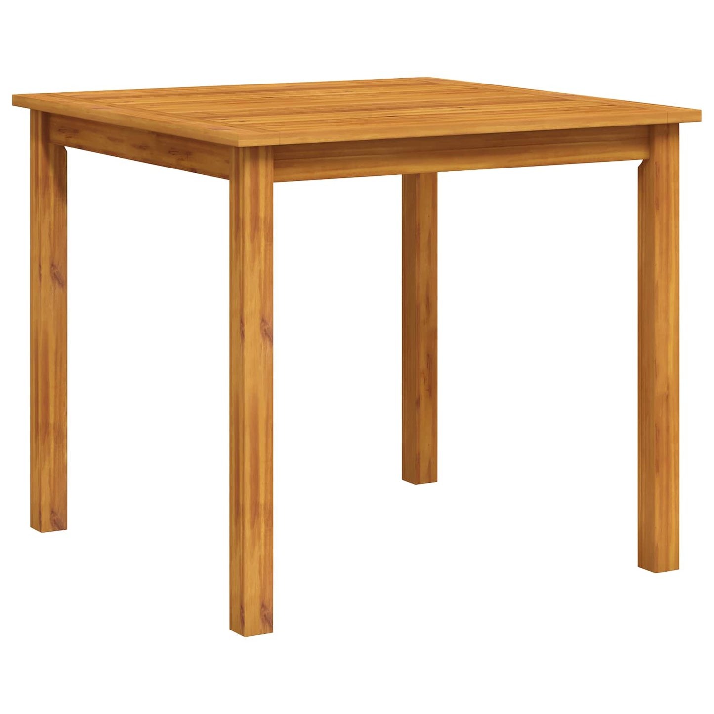 3-Piece Garden Dining Set Natural Solid Acacia Wood