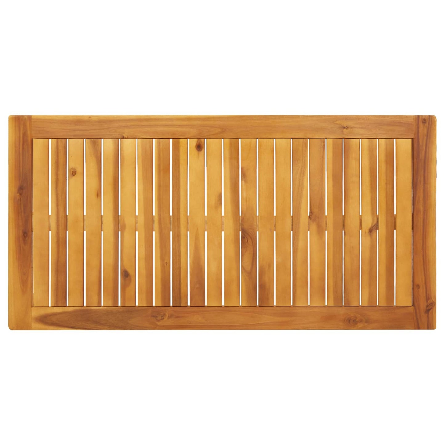 3-Piece Garden Dining Set 3 pcs Natural Solid Acacia Wood
