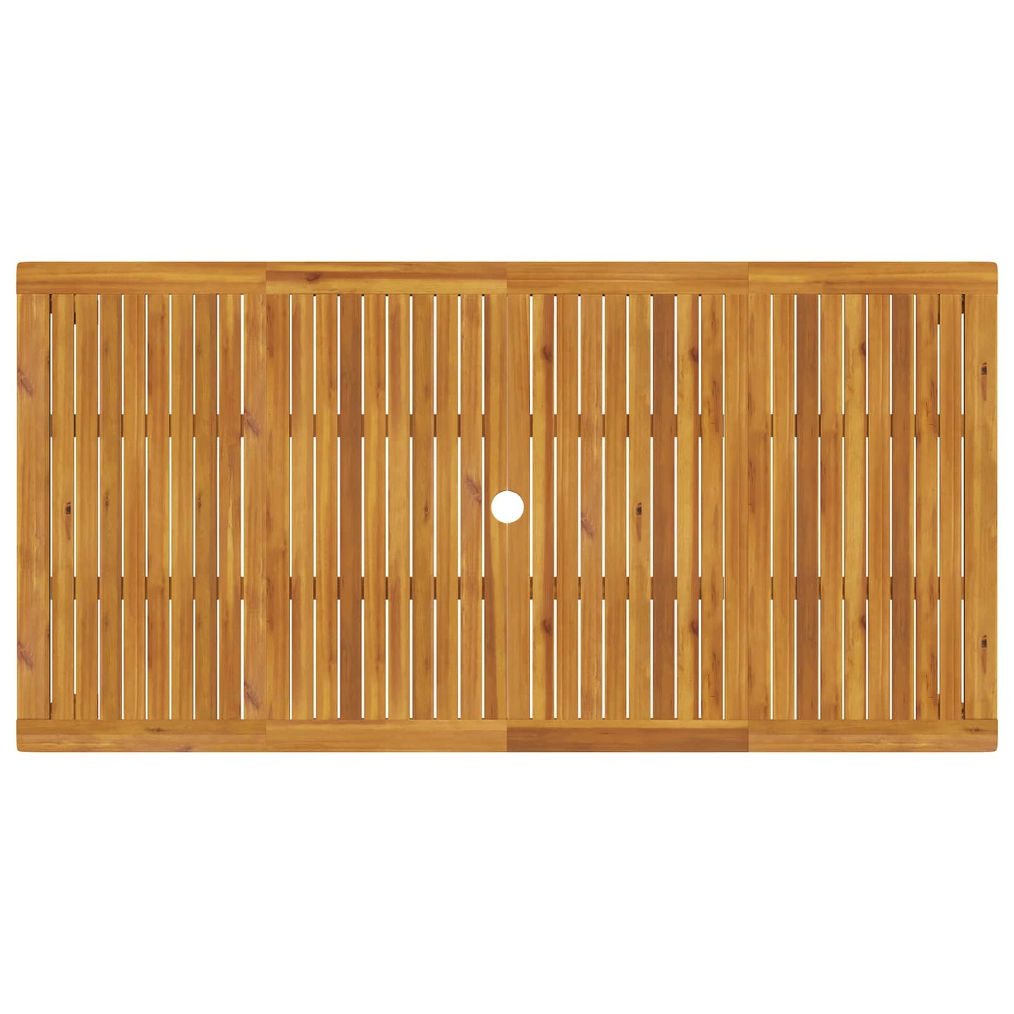 9-Piece Garden Dining Set 9 pcs Natural Solid Acacia Wood