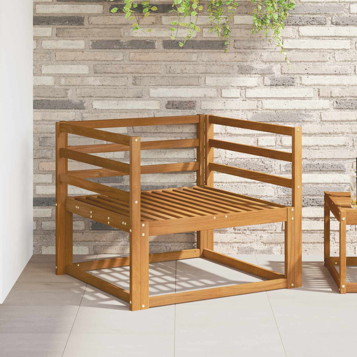 Outdoor Middle Sofa Natural