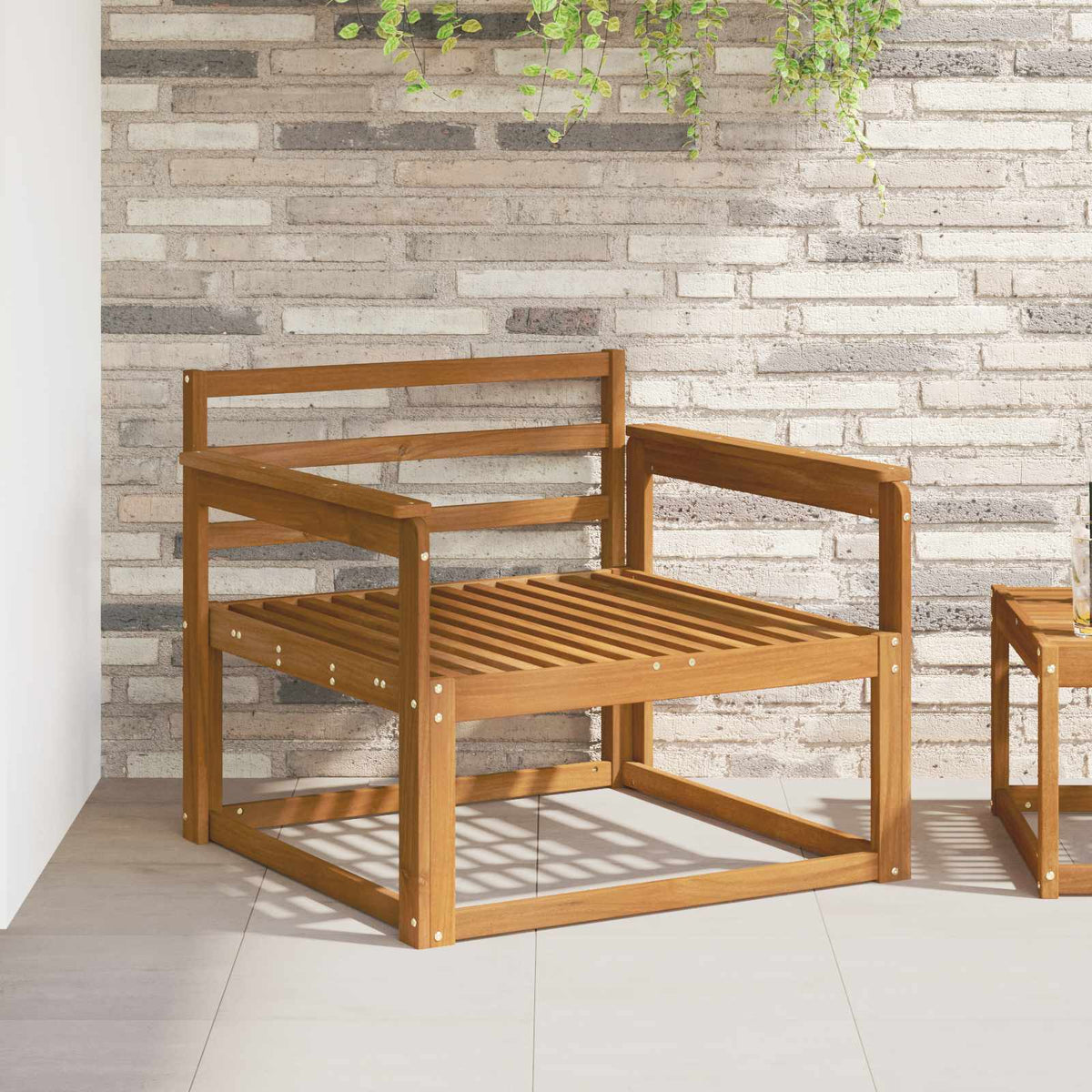 Outdoor Middle Sofa Natural