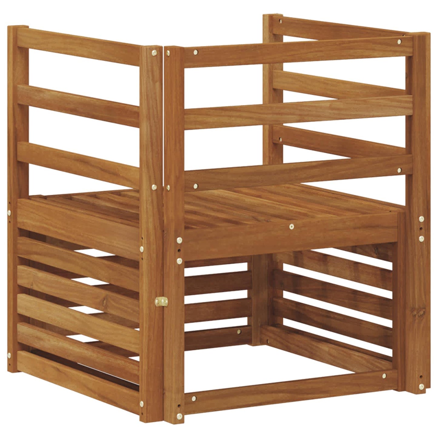Outdoor Sofa Set Solid Acacia Wood