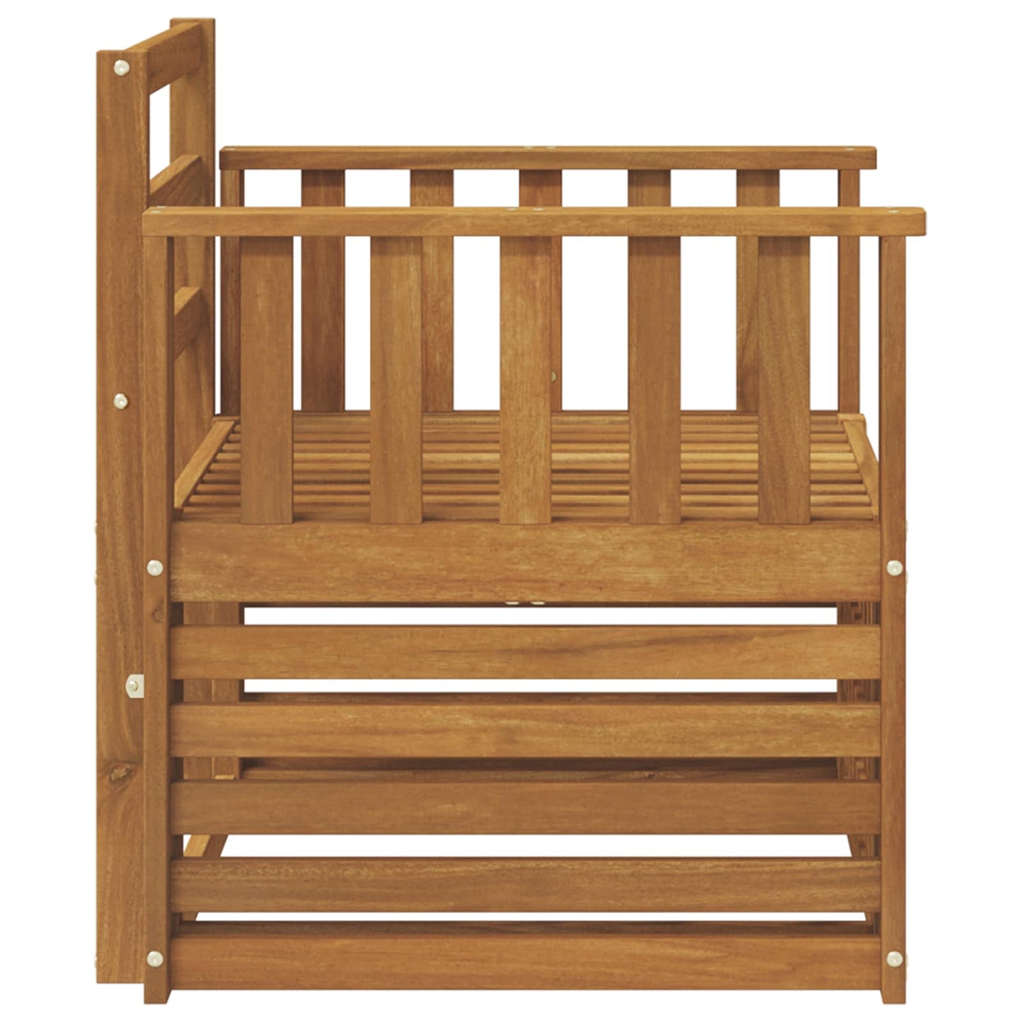 Outdoor Sofa Set Solid Acacia Wood