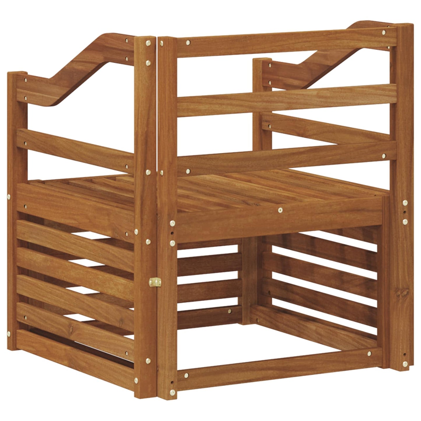 Outdoor Sofa Set Solid Acacia Wood