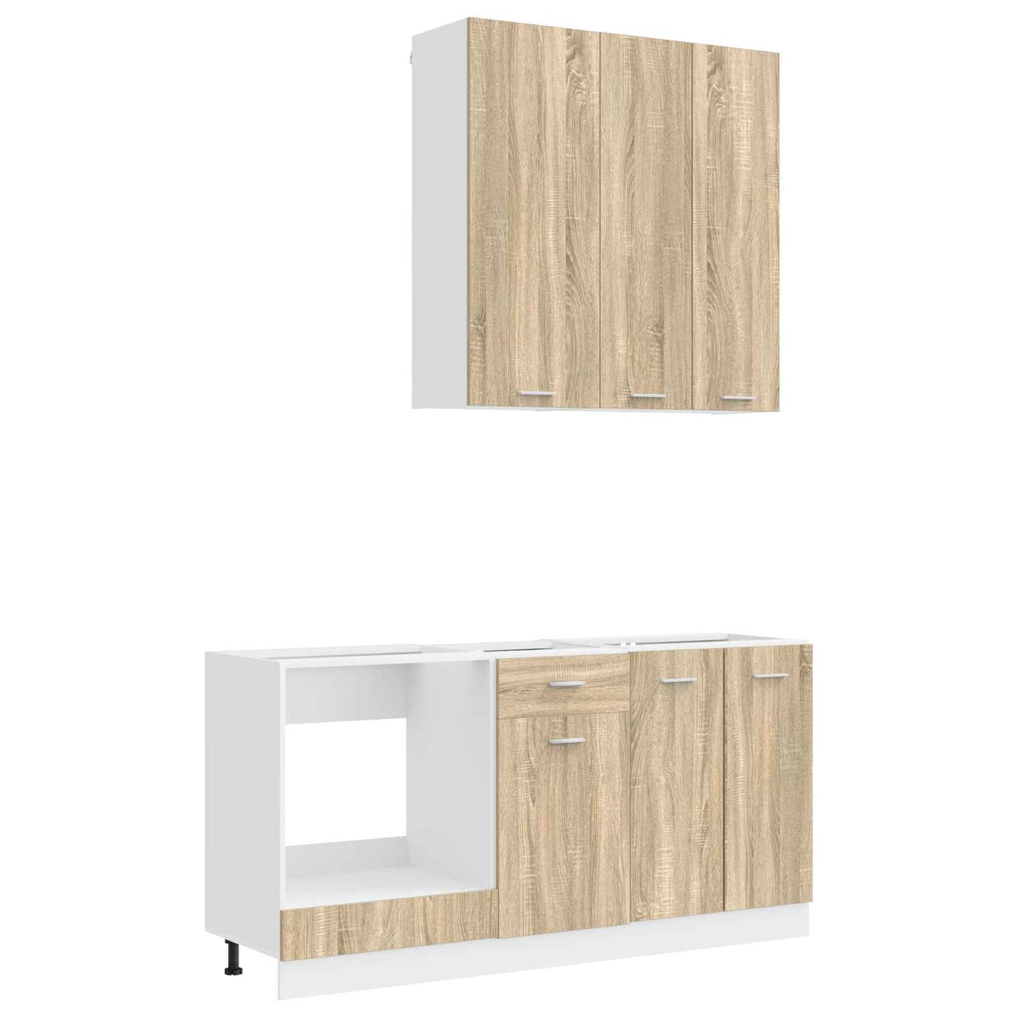 Kitchen Unit LYON 5 pcs Sonoma Oak Engineered Wood