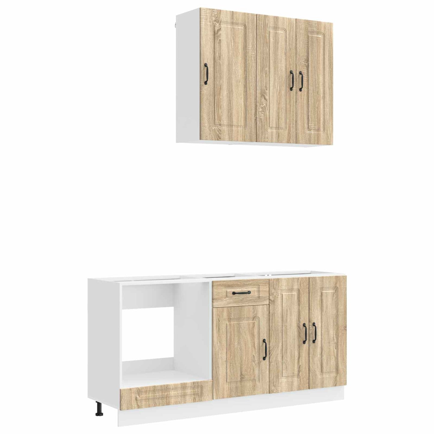 Kitchen Unit KALMAR 5 pcs Sonoma Oak Engineered Wood