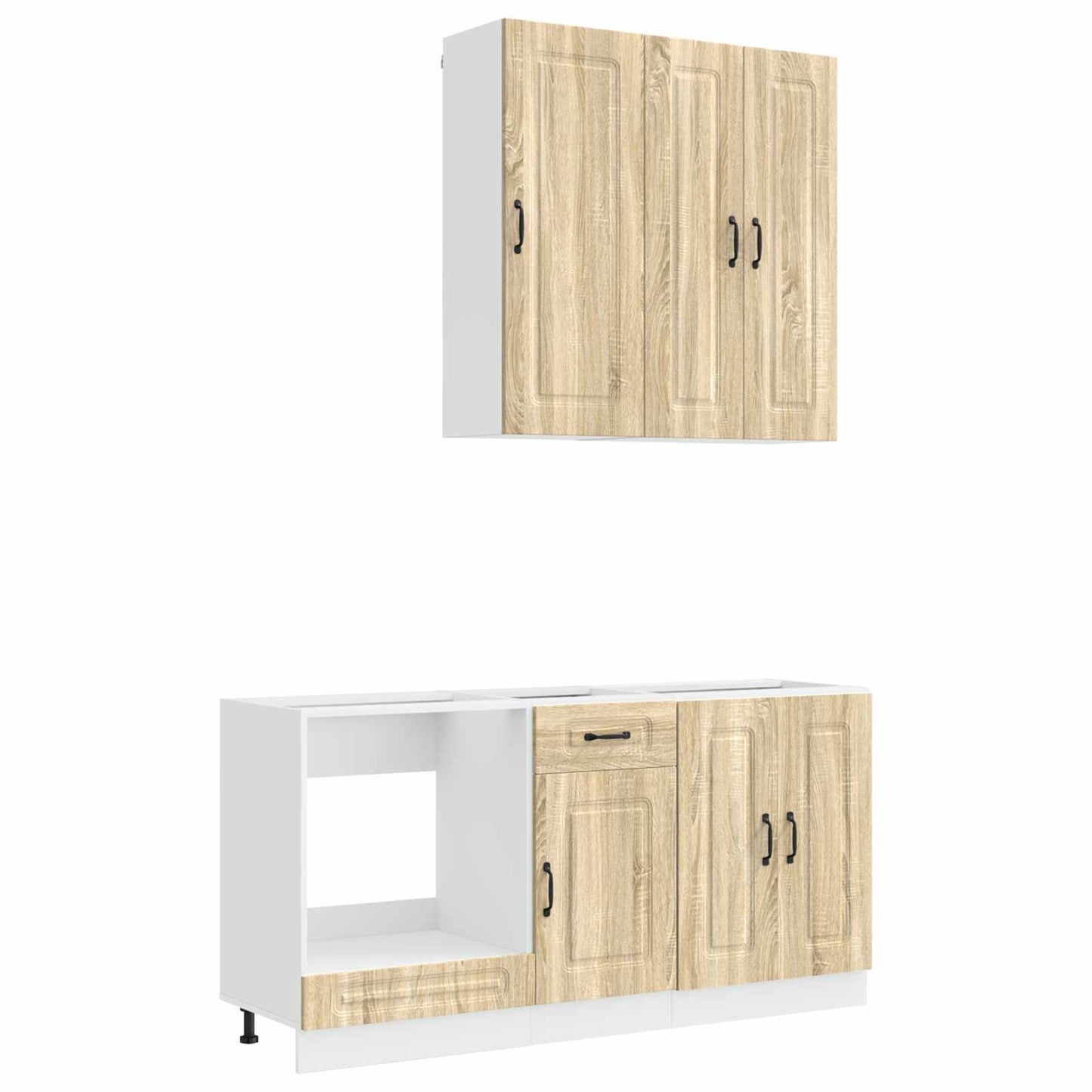 Kitchen Unit KALMAR 5 pcs Sonoma Oak Engineered Wood