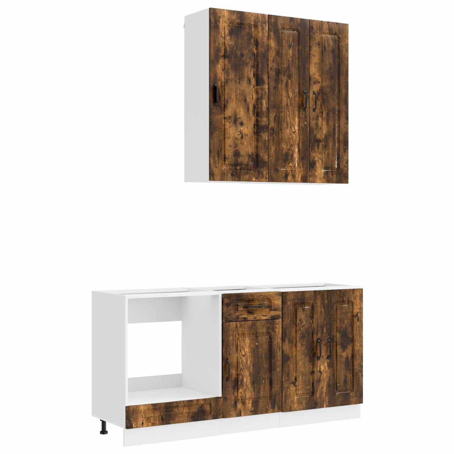 Kitchen Unit KALMAR 5 pcs Smoked Oak Engineered Wood