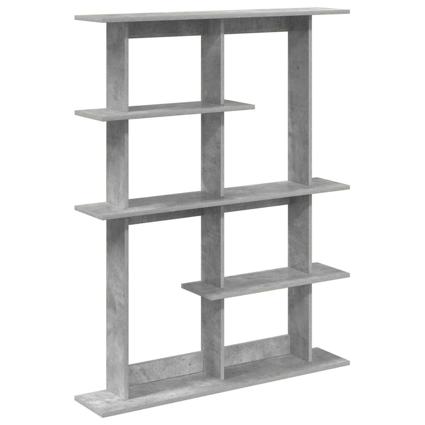Wall Shelving Unit Grey 102 x 20 x 130 cm Engineered Wood