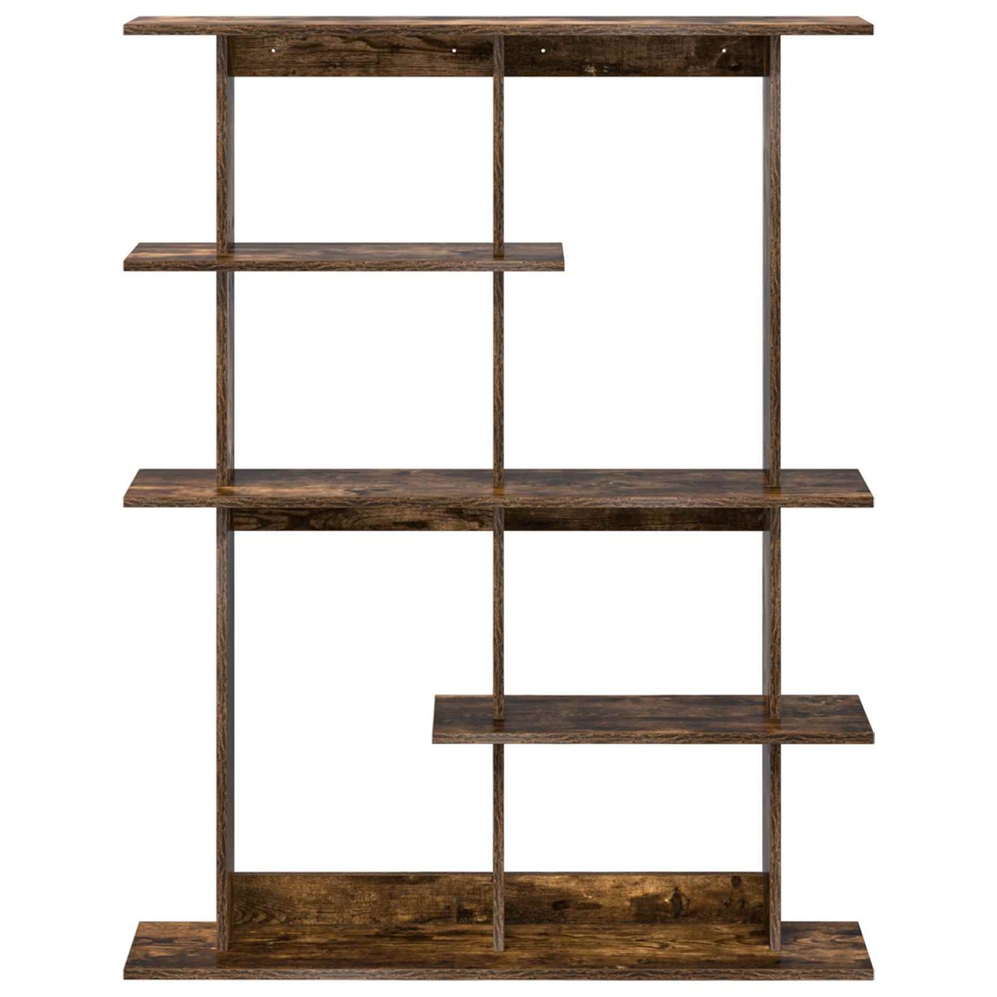 Wall Shelving Unit Brown 102 x 20 x 130 cm Engineered Wood