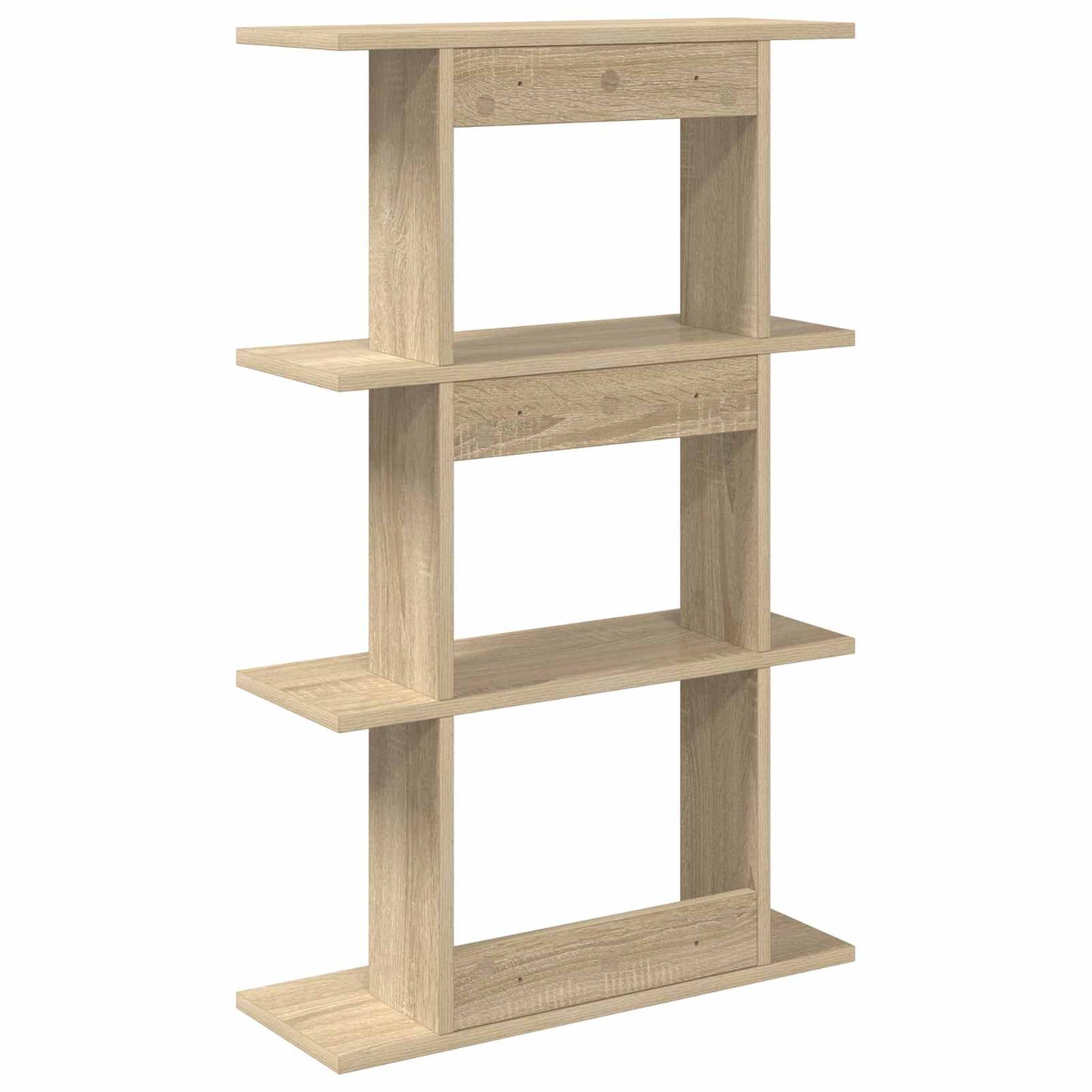 Wall Shelf Wall-Mounted Brown 56 x 20 x 90 cm Engineered Wood