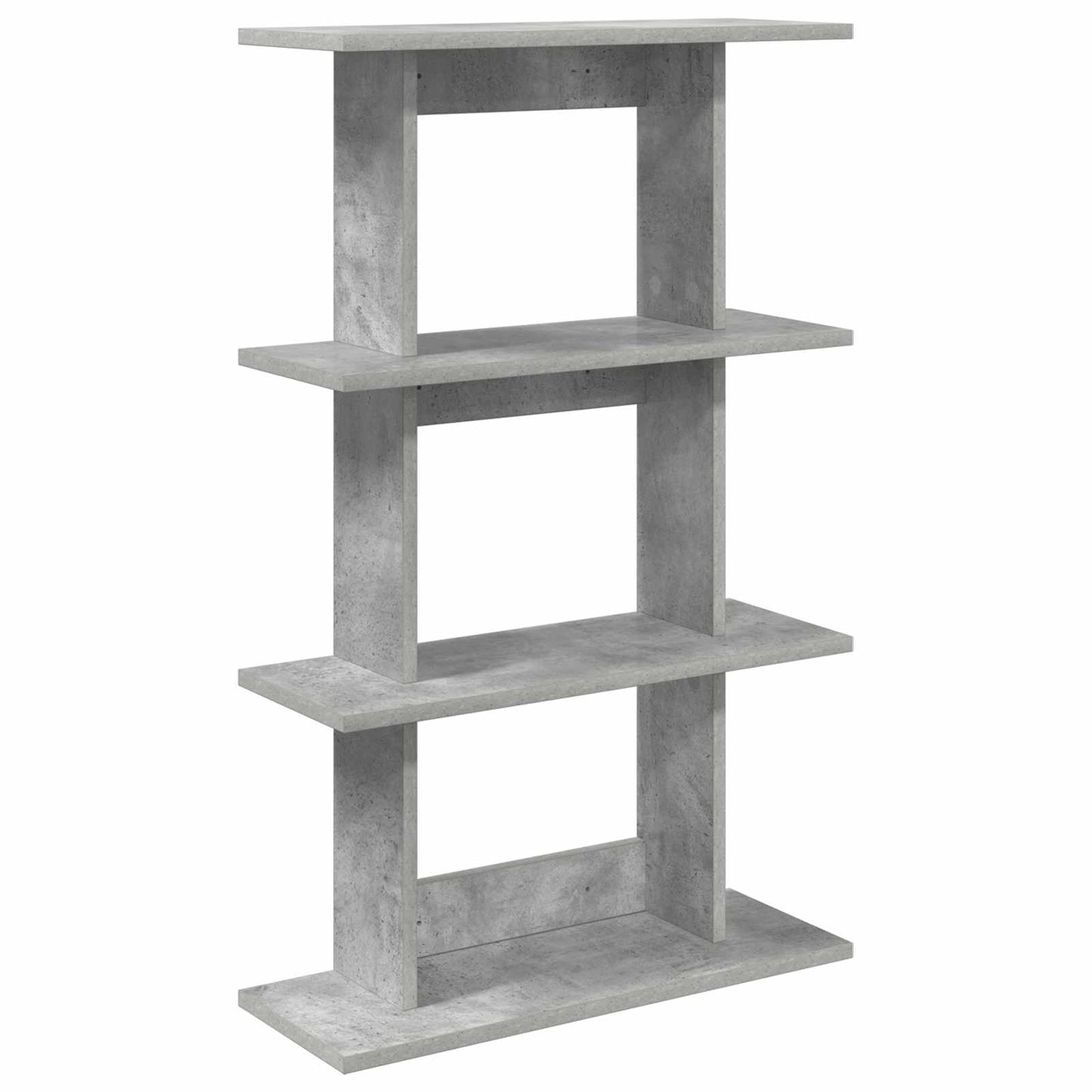 Wall Shelf Wall-Mounted Grey 56 x 20 x 90 cm Engineered Wood