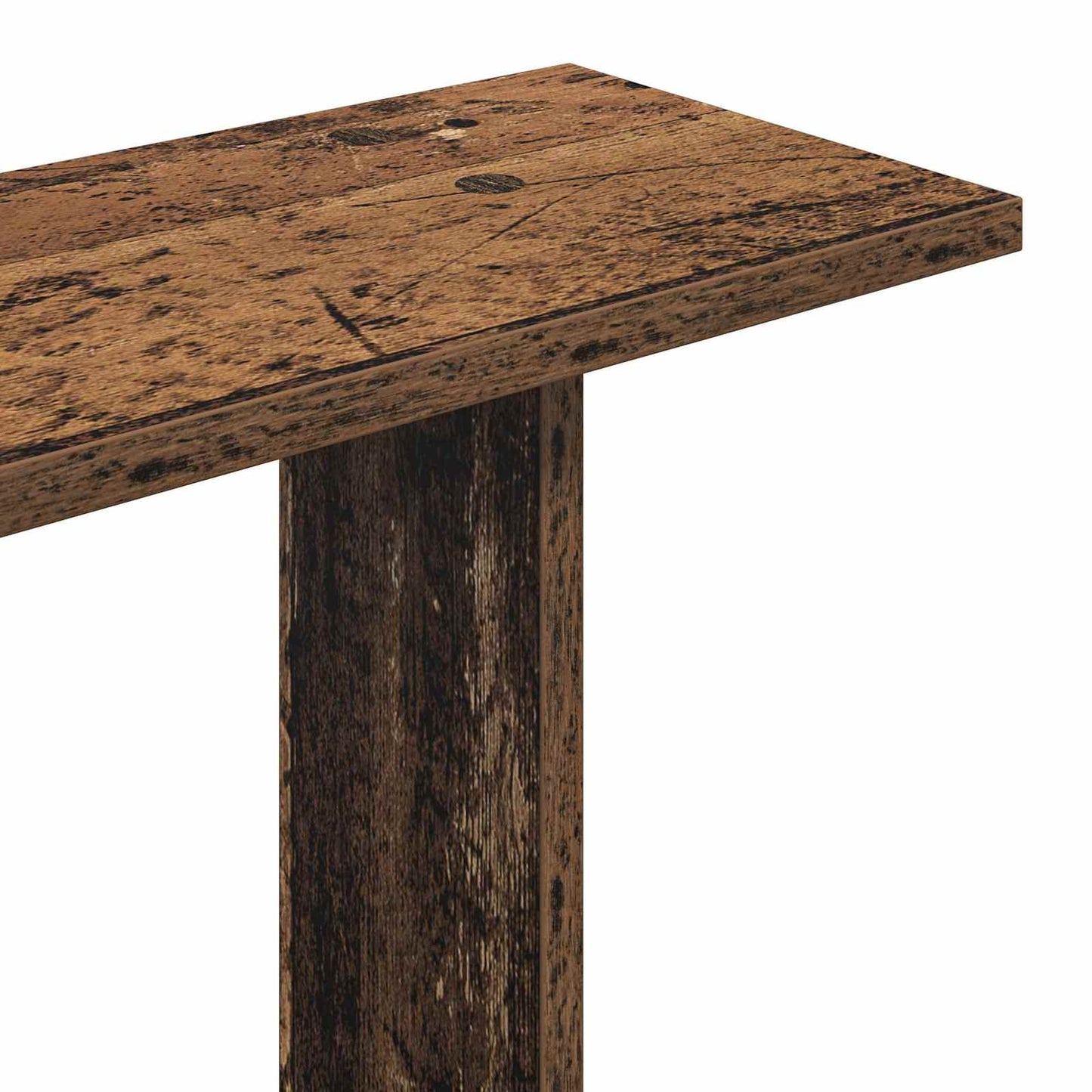 Wall Shelf Wall-Mounted Brown 56 x 20 x 90 cm Engineered Wood