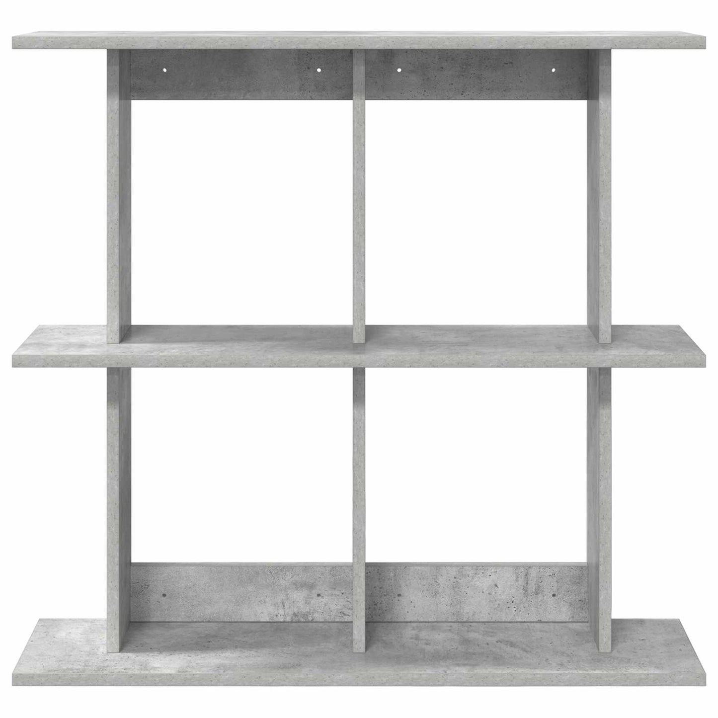 Wall Shelf Wall-Mounted Grey 80 x 20 x 75 cm Engineered Wood