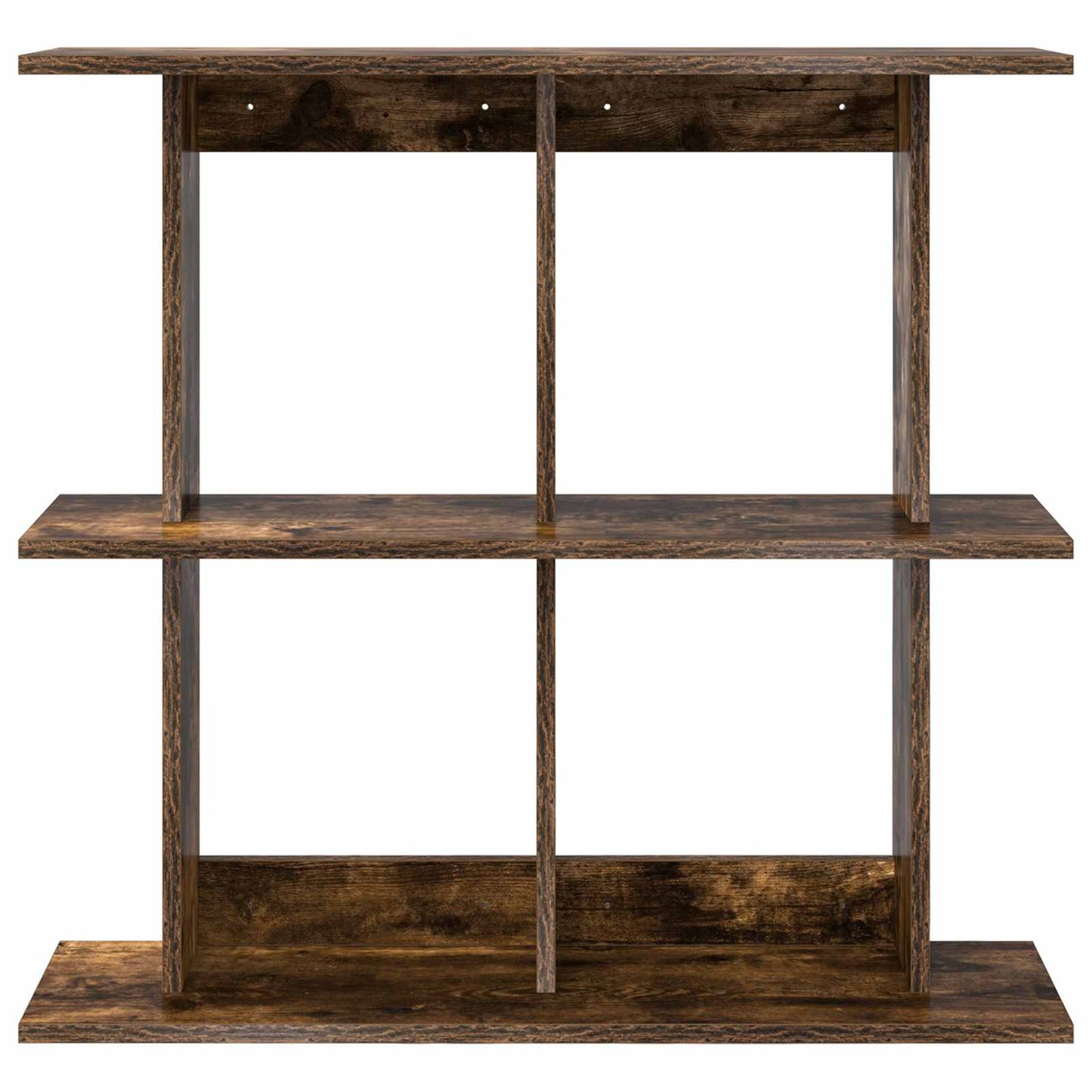 Wall Shelf Wall-Mounted Brown 100 x 20 x 75 cm Engineered Wood