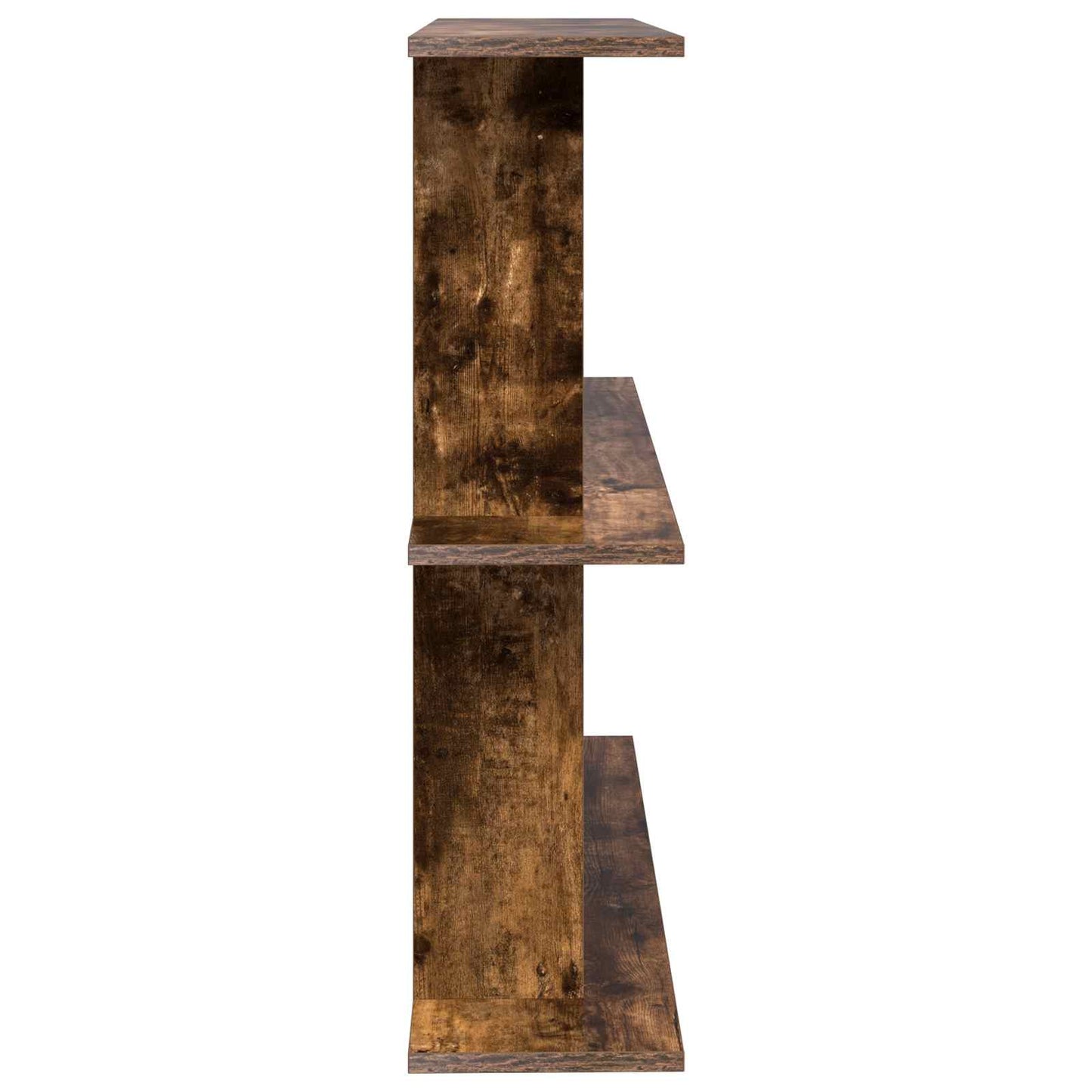 Wall Shelf Wall-Mounted Brown 100 x 20 x 75 cm Engineered Wood