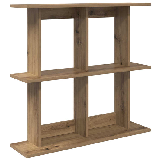Wall Shelf Wall-Mounted Brown 100 x 20 x 75 cm Engineered Wood