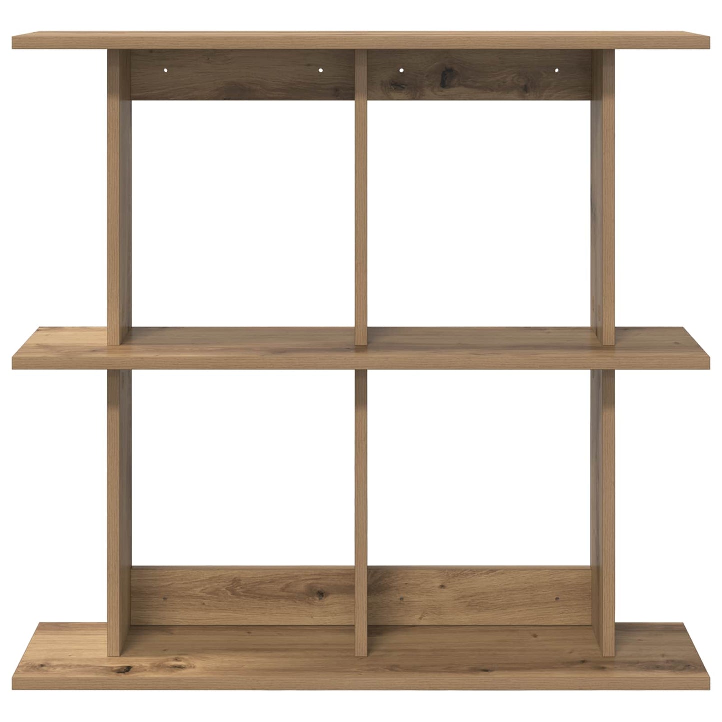 Wall Shelf Wall-Mounted Brown 100 x 20 x 75 cm Engineered Wood