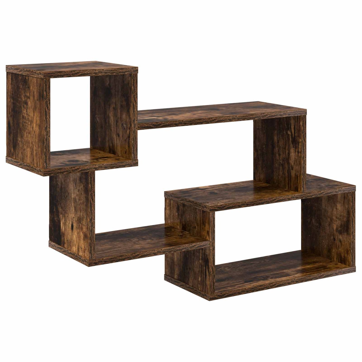 Floating Shelf Wall-Mounted Brown 87 x 20 x 55 cm