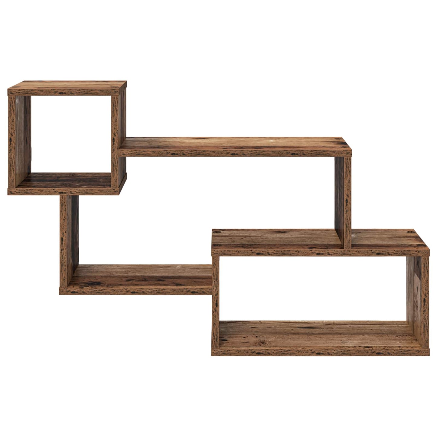 Floating Shelf Wall-Mounted Brown 87 x 20 x 55 cm