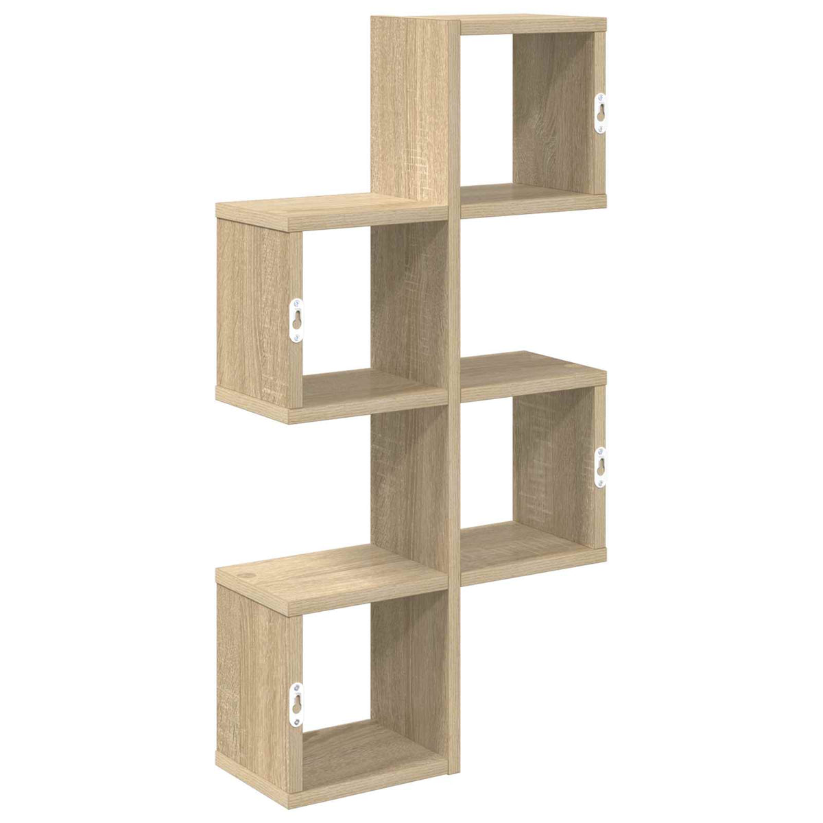 Wall Shelf Wall-Mounted Sonoma Oak 39 x 15 x 76 cm